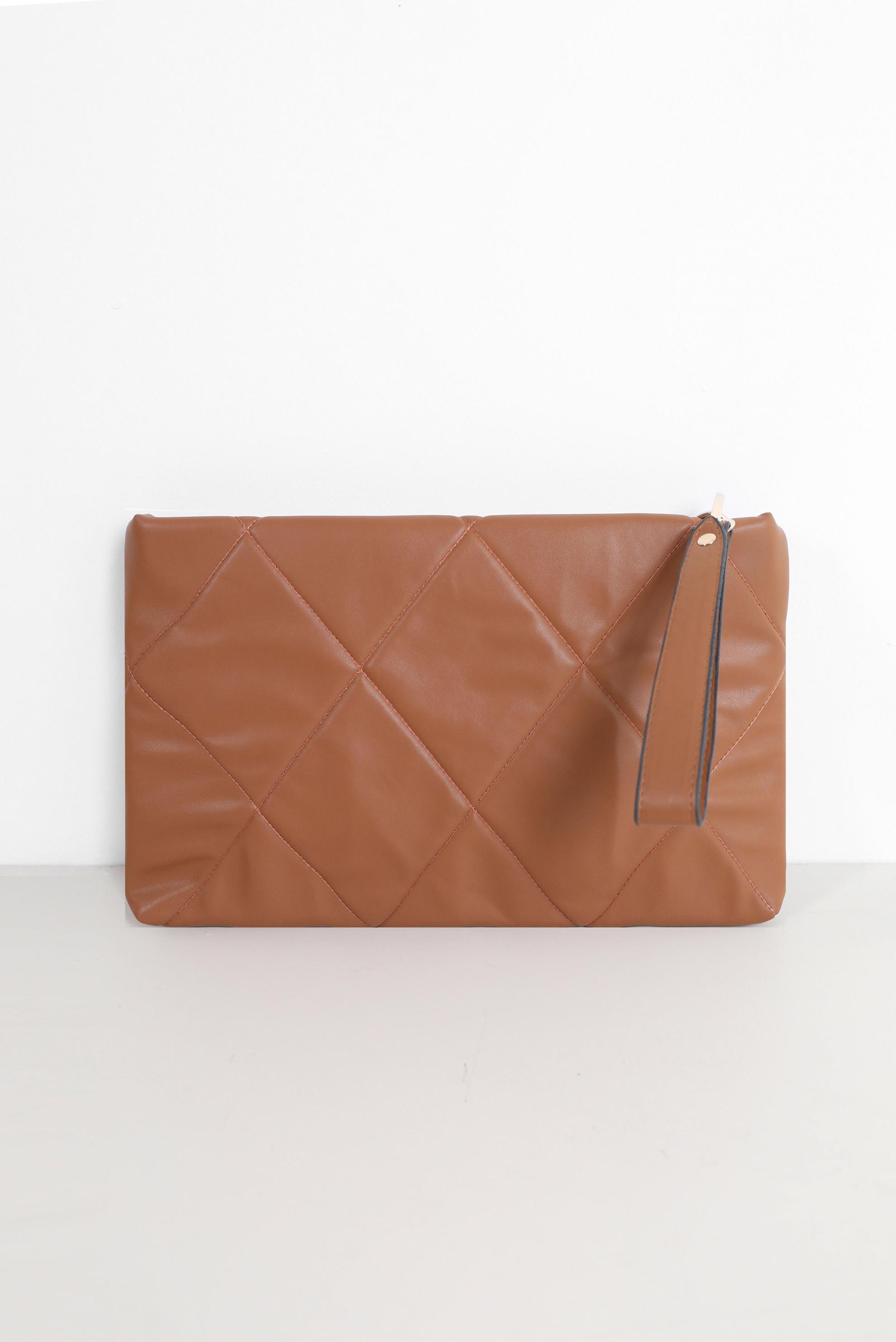 Tesettür giyim TABA ALVİNA ÇANTA 055