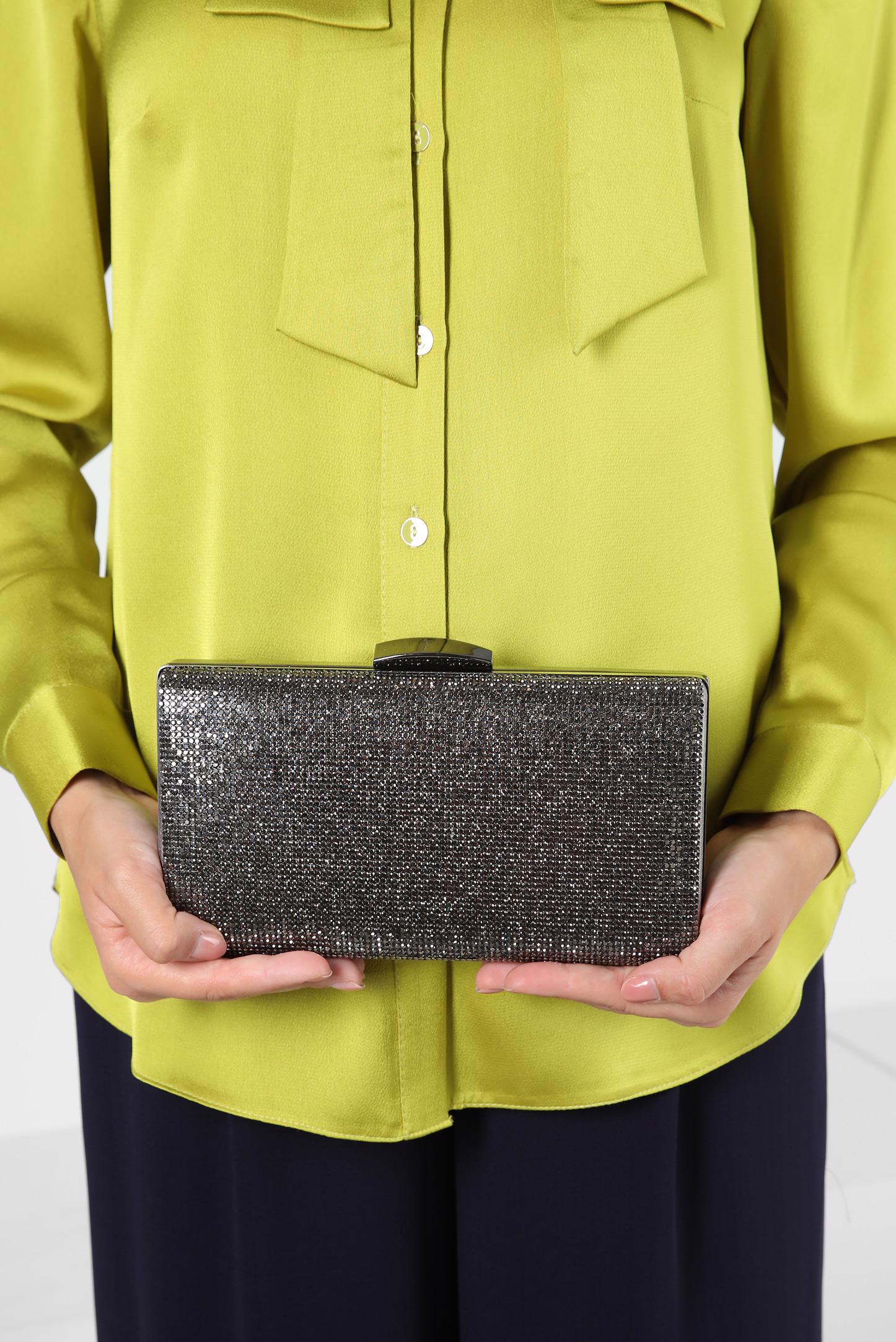 Tesettür giyim BEJ ALVİNA ABİYE ÇANTA 365