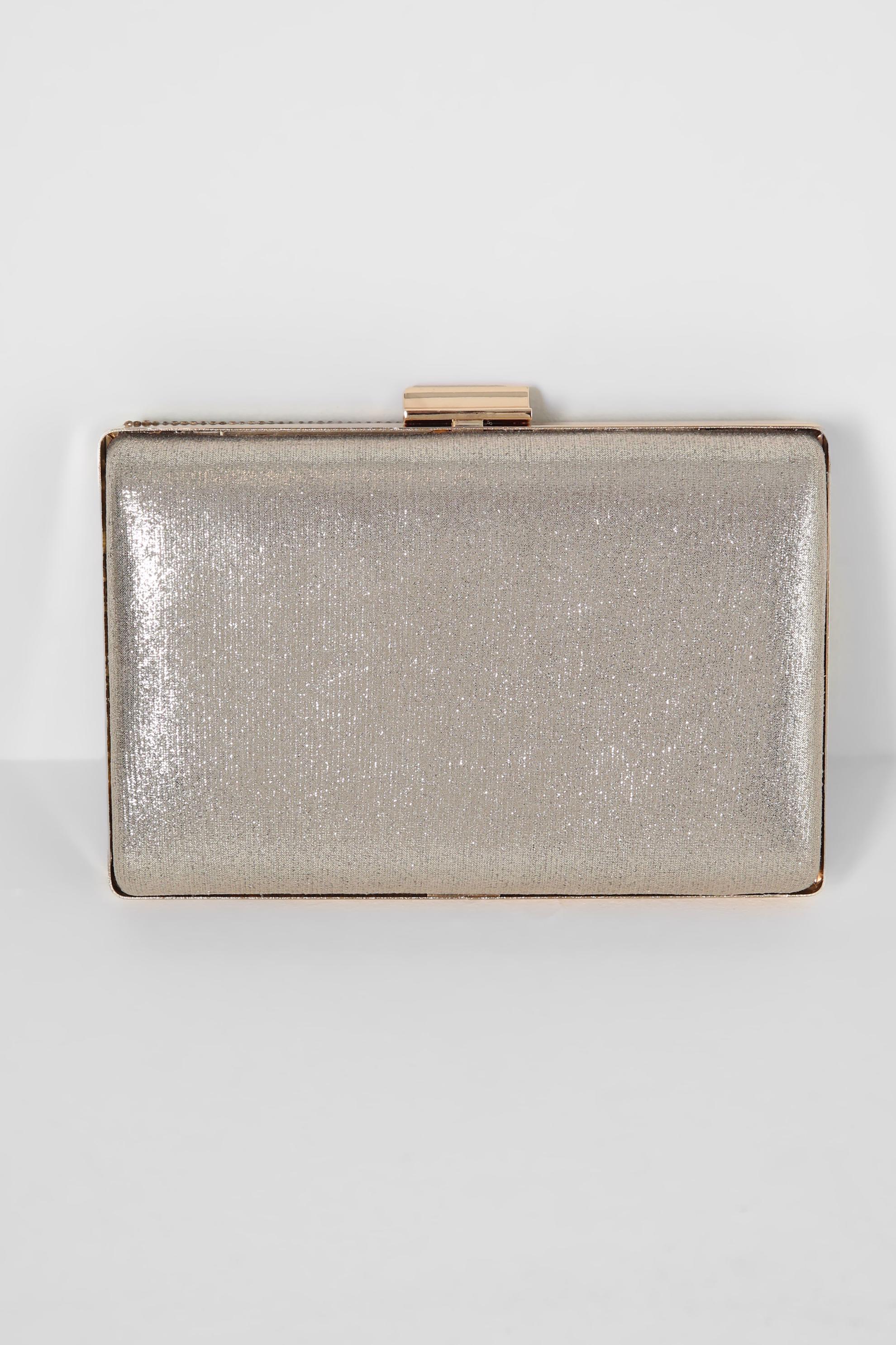 Tesettür giyim ALTIN ALVİNA ZİNCİR ASKILI ABİYE ÇANTA 370