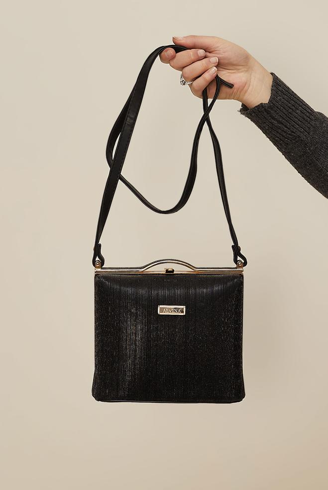 Vêtements hijab NOIR SAC DE SOIRÉE ALVINA 410 - ALVİNA