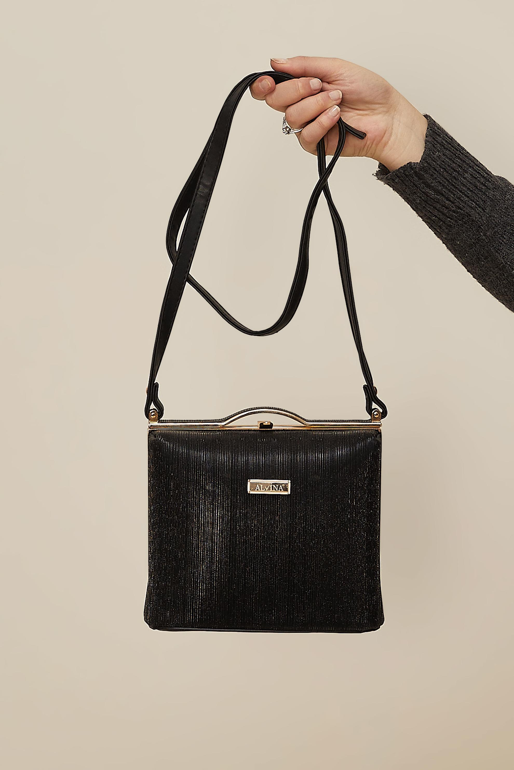 Vêtements hijab NOIR SAC DE SOIRÉE ALVINA 410