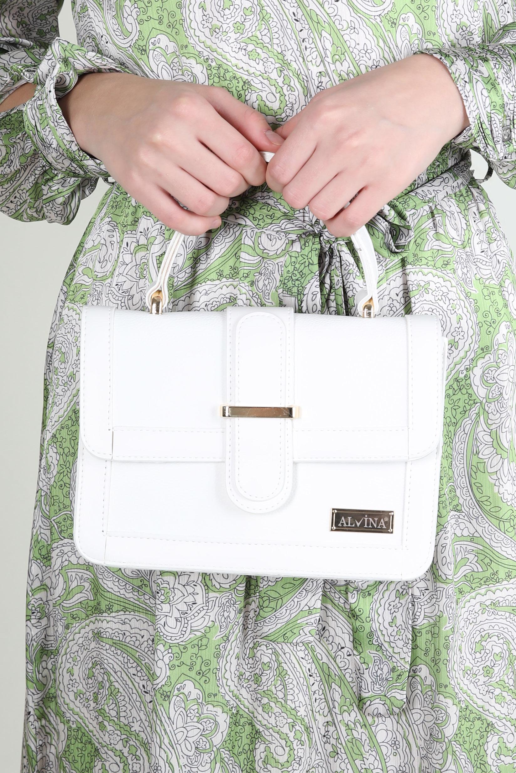 Vêtements hijab BLANC SAC ALVINA 701