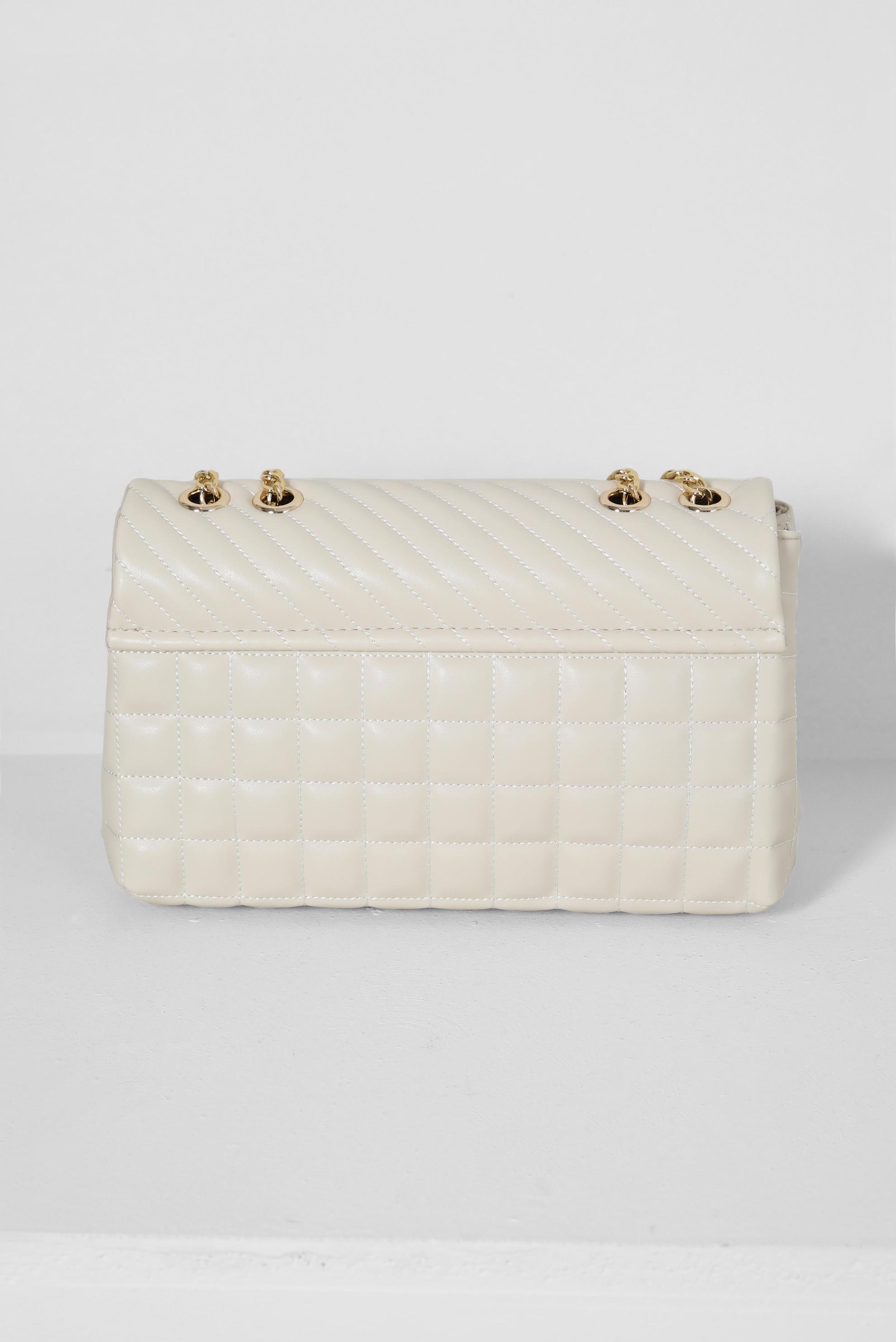 Tesettür giyim BEJ ALVİNA ZİNCİR ASKILI ÇANTA 707