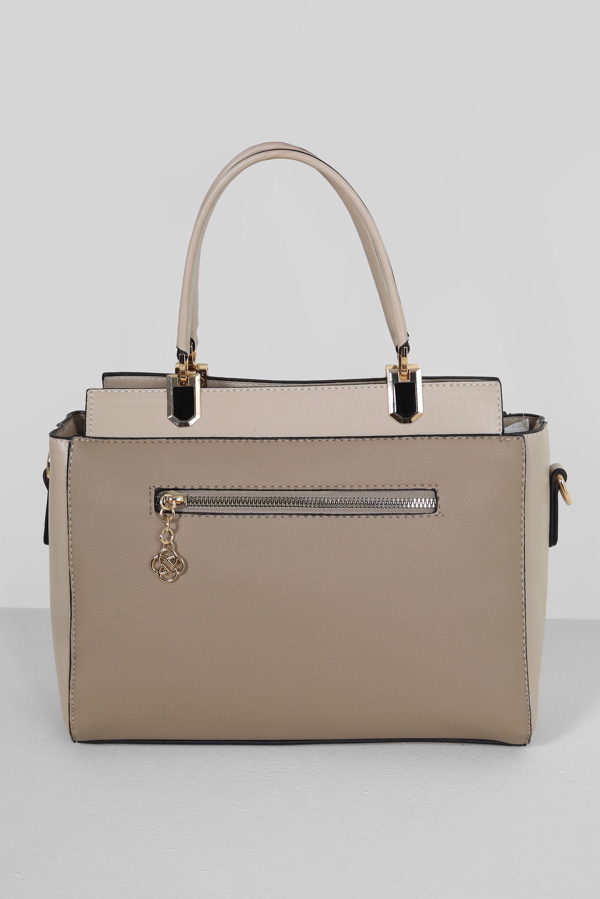 Tesettür giyim VİZON ALVİNA ÇANTA 718 