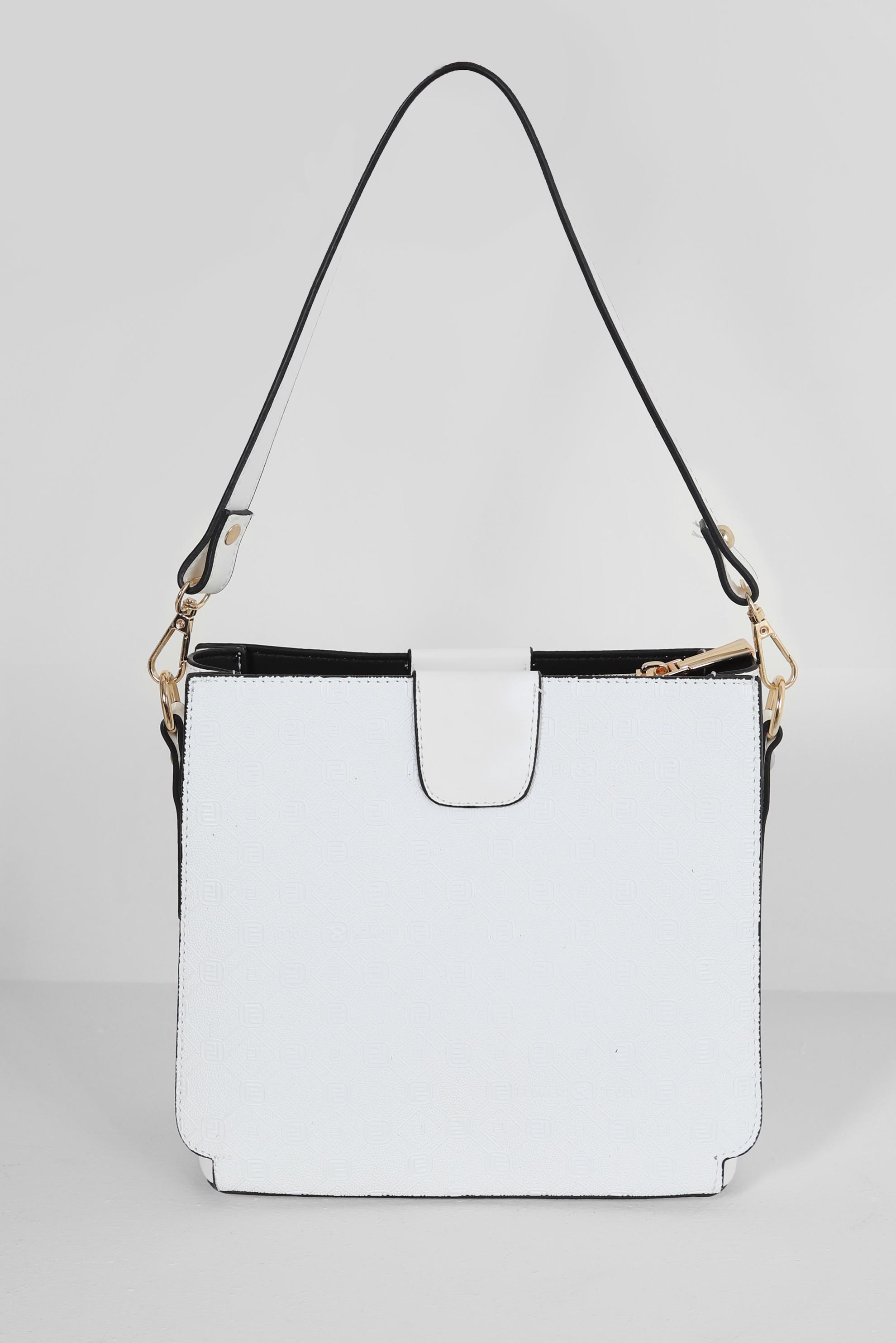 Tesettür giyim BEYAZ ALVİNA ÇANTA 730