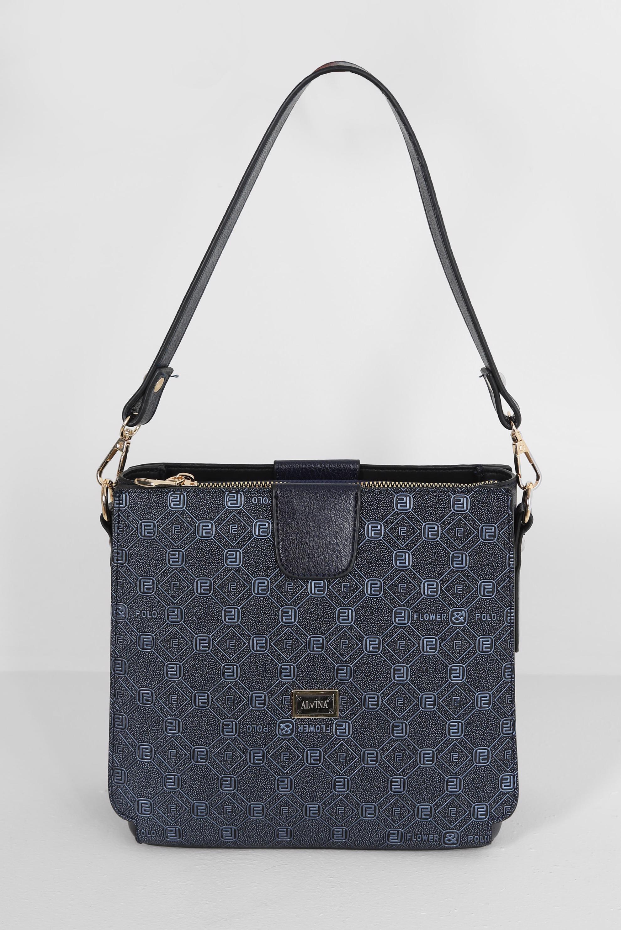 Tesettür giyim LACİVERT ALVİNA ÇANTA 730