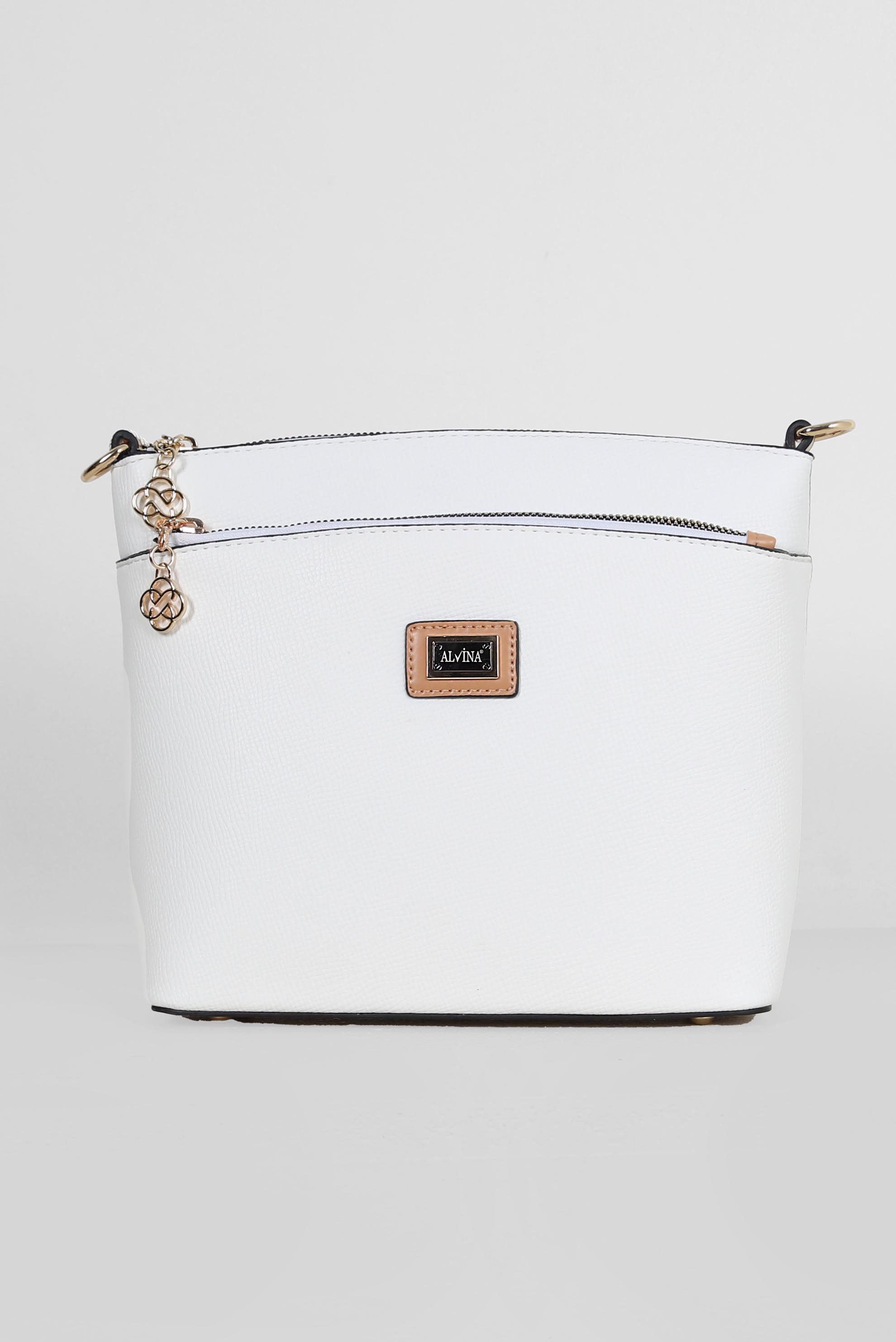 Tesettür giyim BEYAZ ALVİNA ÇANTA 732