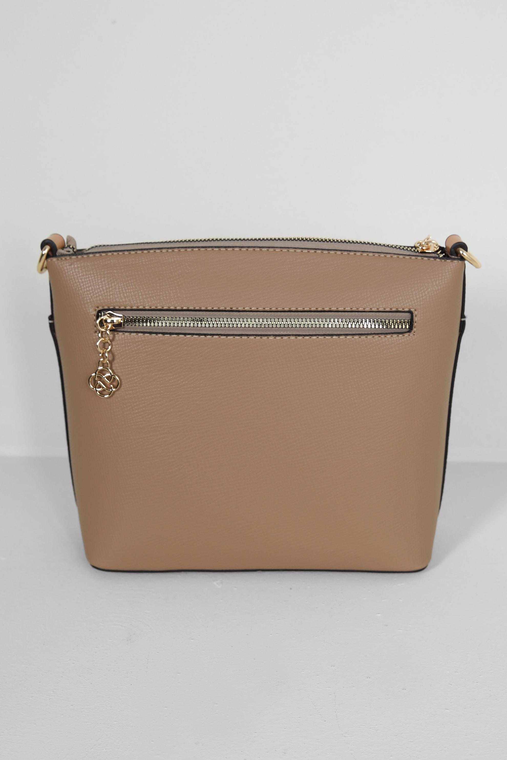 Tesettür giyim VİZON ALVİNA ÇANTA 732