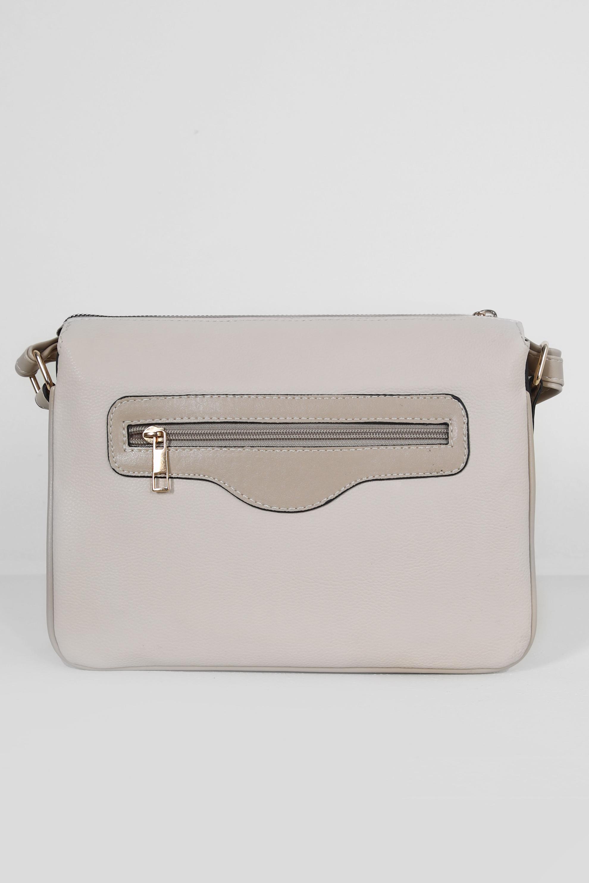 Tesettür giyim BEJ ALVİNA ÇAPRAZ ASKILI ÇANTA 814