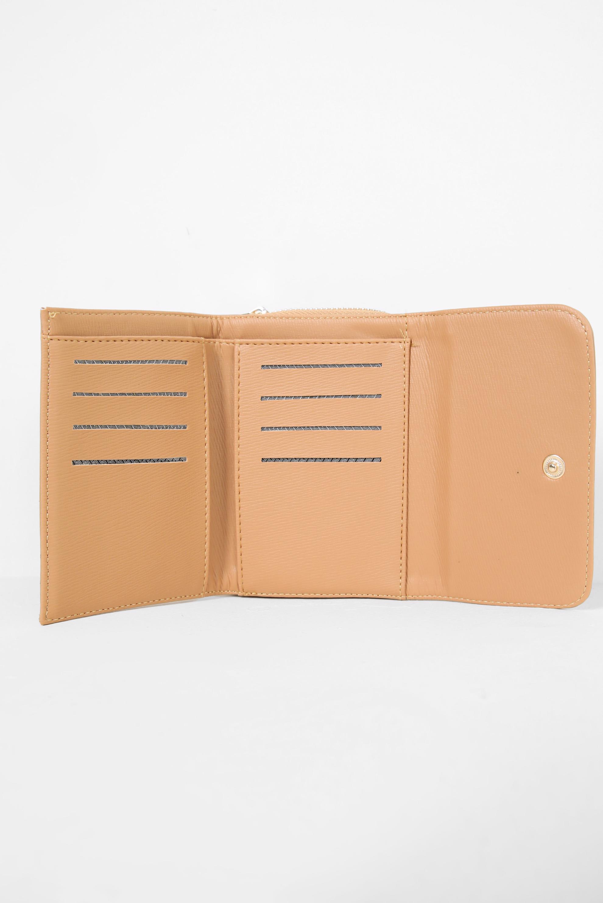 Tesettür giyim BEJ ALVİNA CÜZDAN 1020