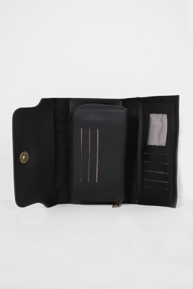 Vêtements hijab NOIR BOURSE ALVINA 1022 - ALVİNA