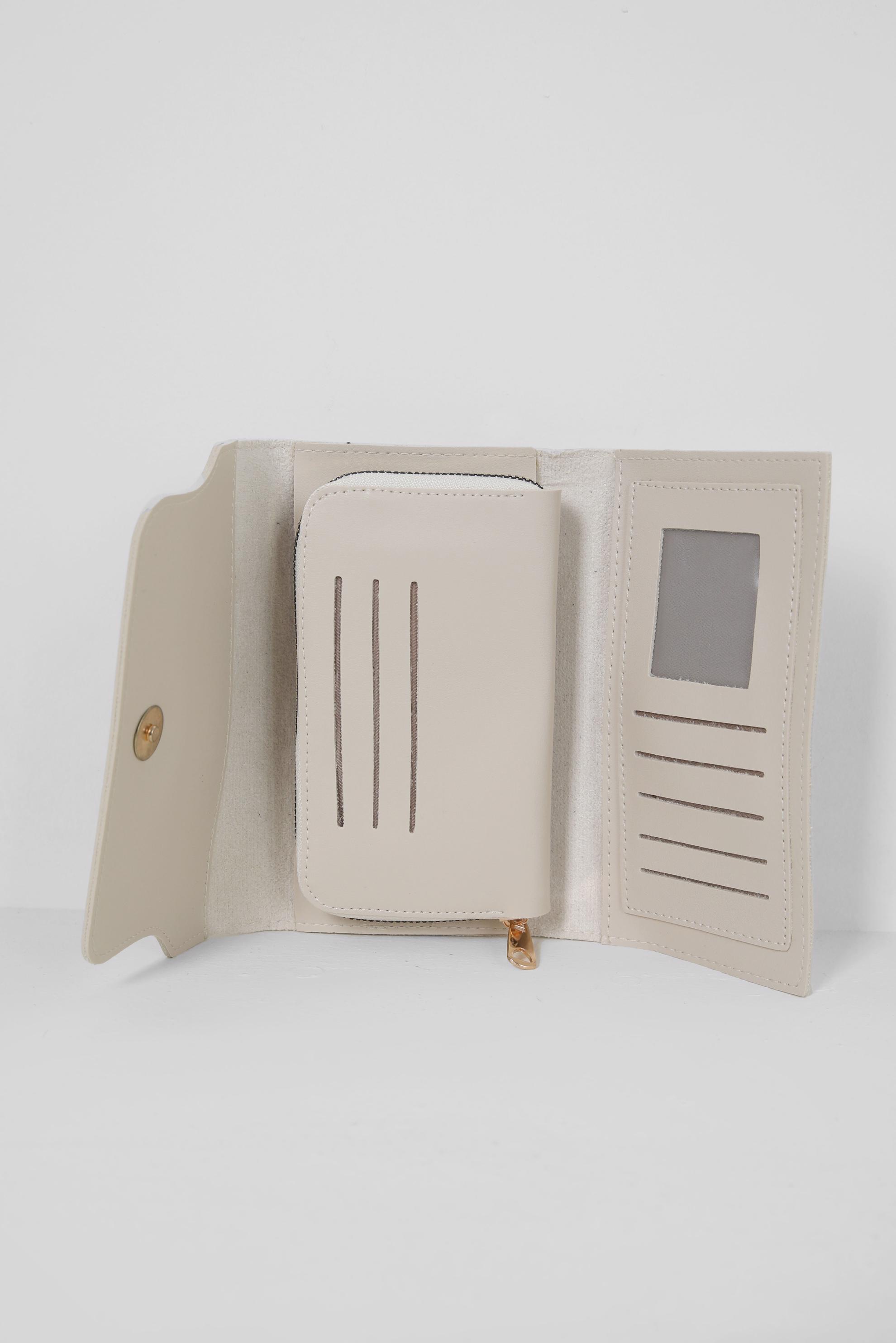 Tesettür giyim BEYAZ ALVİNA CÜZDAN 1022 