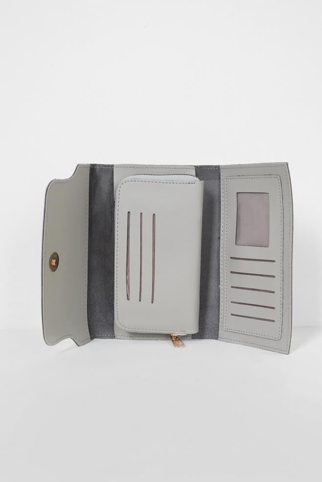 Vêtements hijab GRIS BOURSE ALVINA 1022 - ALVİNA