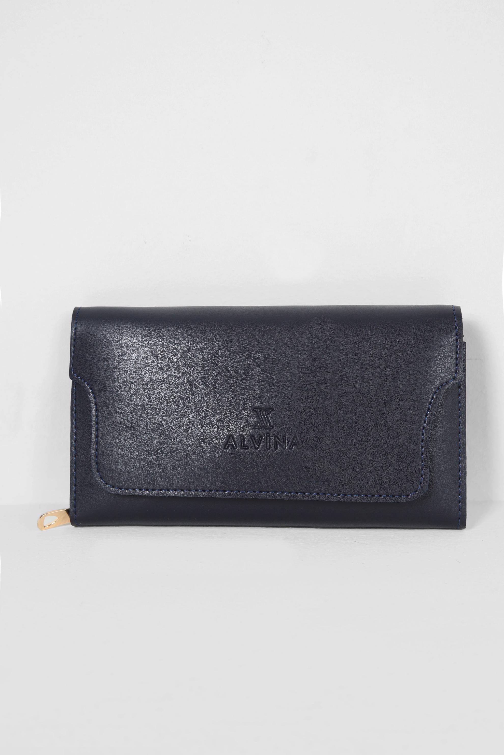 Tesettür giyim LACİVERT ALVİNA CÜZDAN 1022 