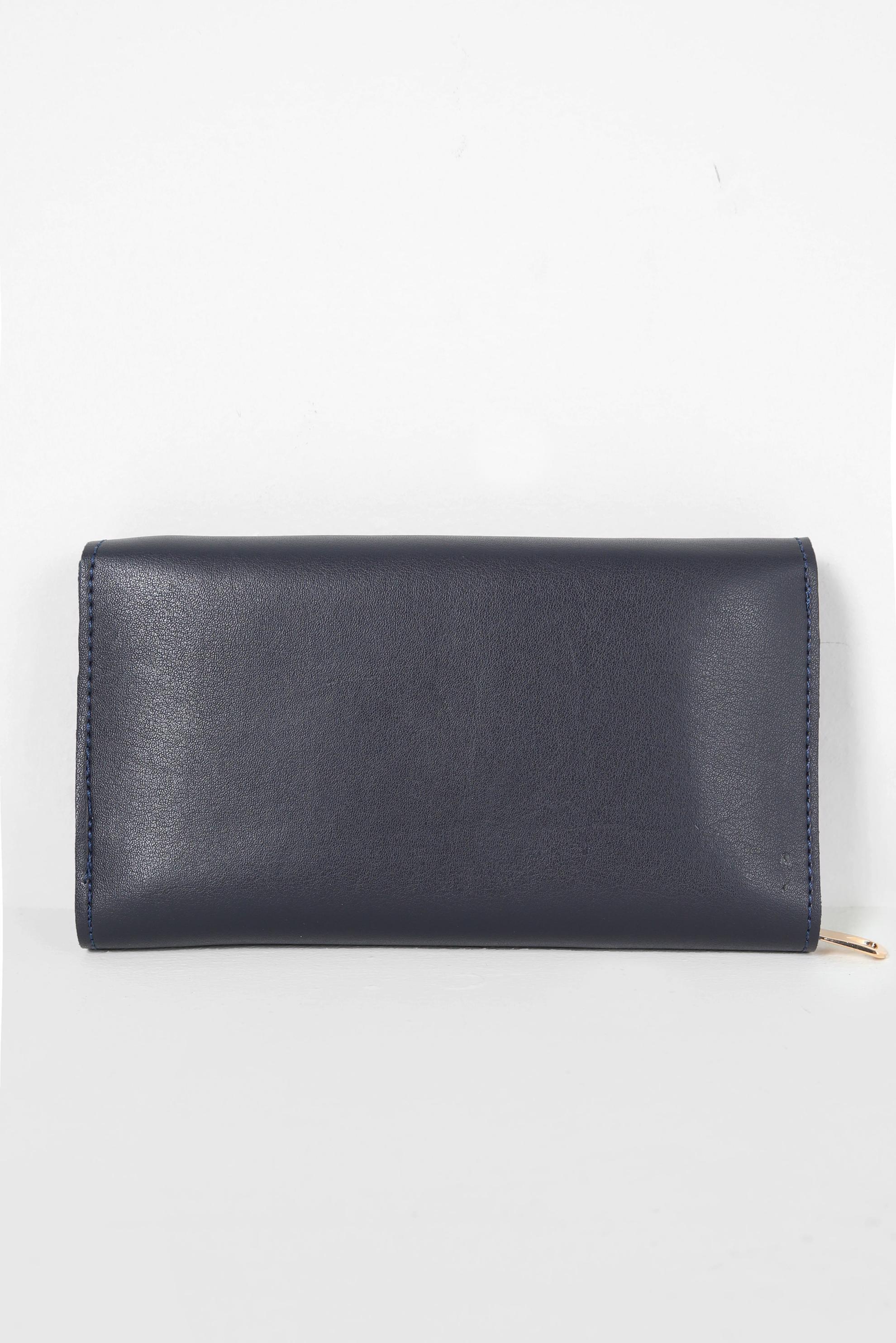 Tesettür giyim LACİVERT ALVİNA CÜZDAN 1022 