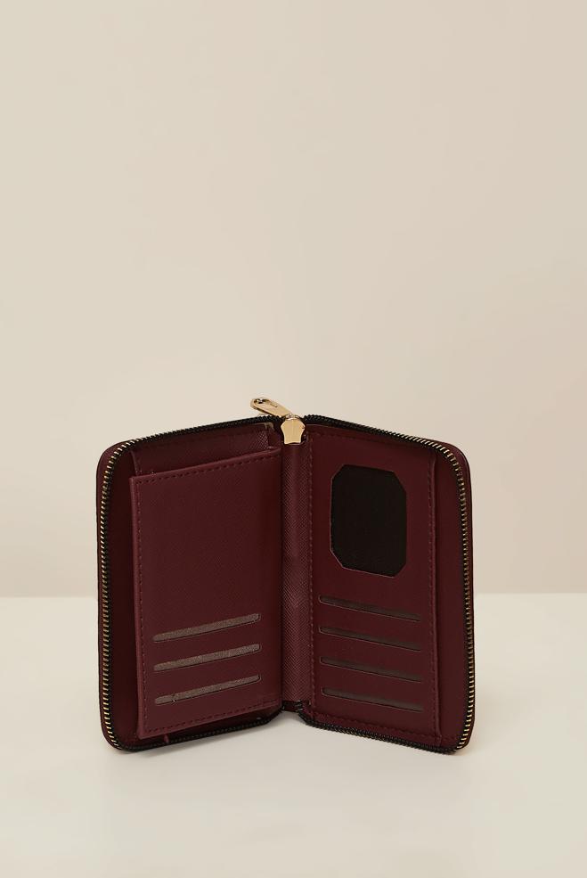 Vêtements hijab ROUGE BORDEAUX PORTEFEUILLE ALVINA 1025 - ALVİNA