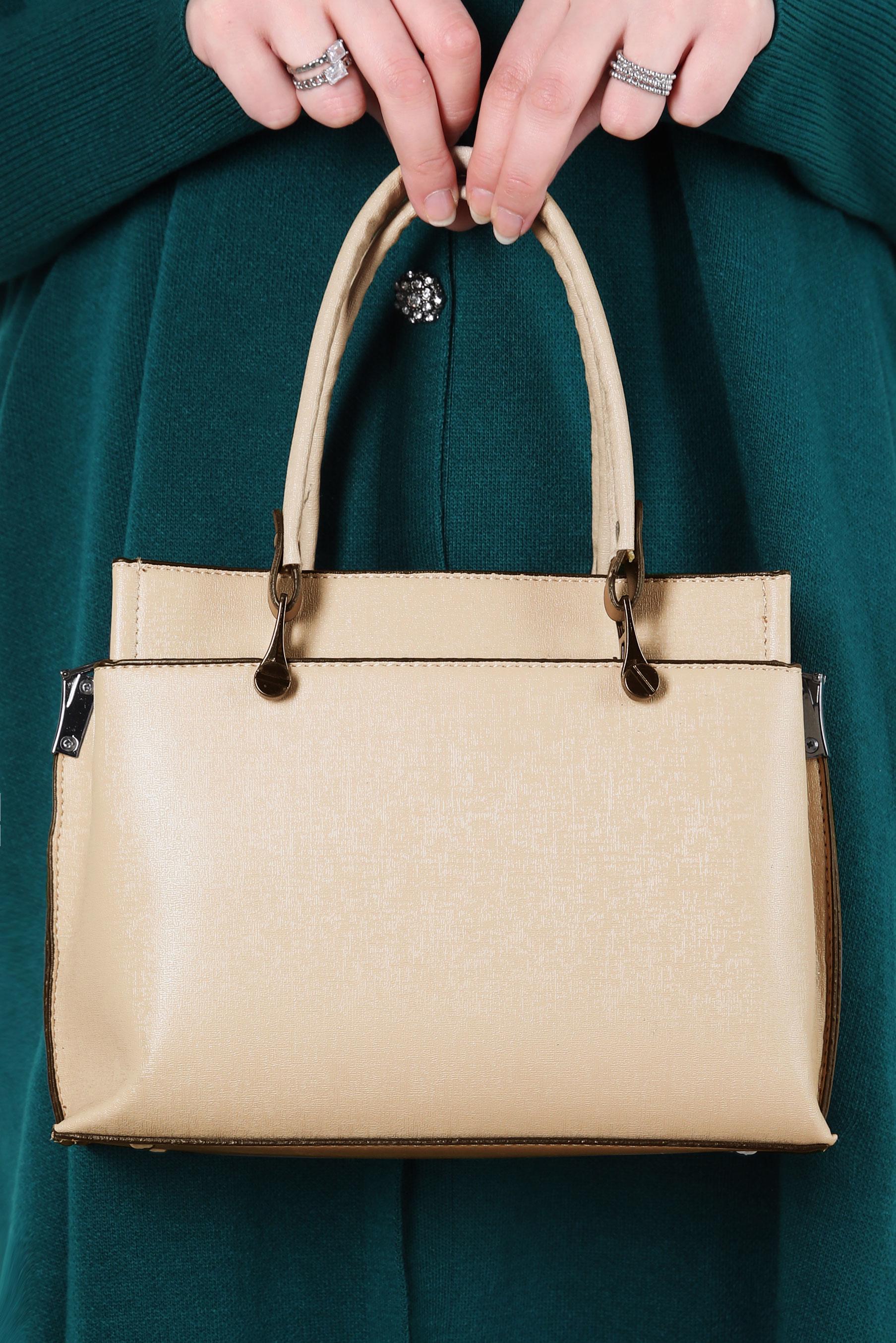 Tesettür giyim ALTIN ALVİNA ÇANTA 2041