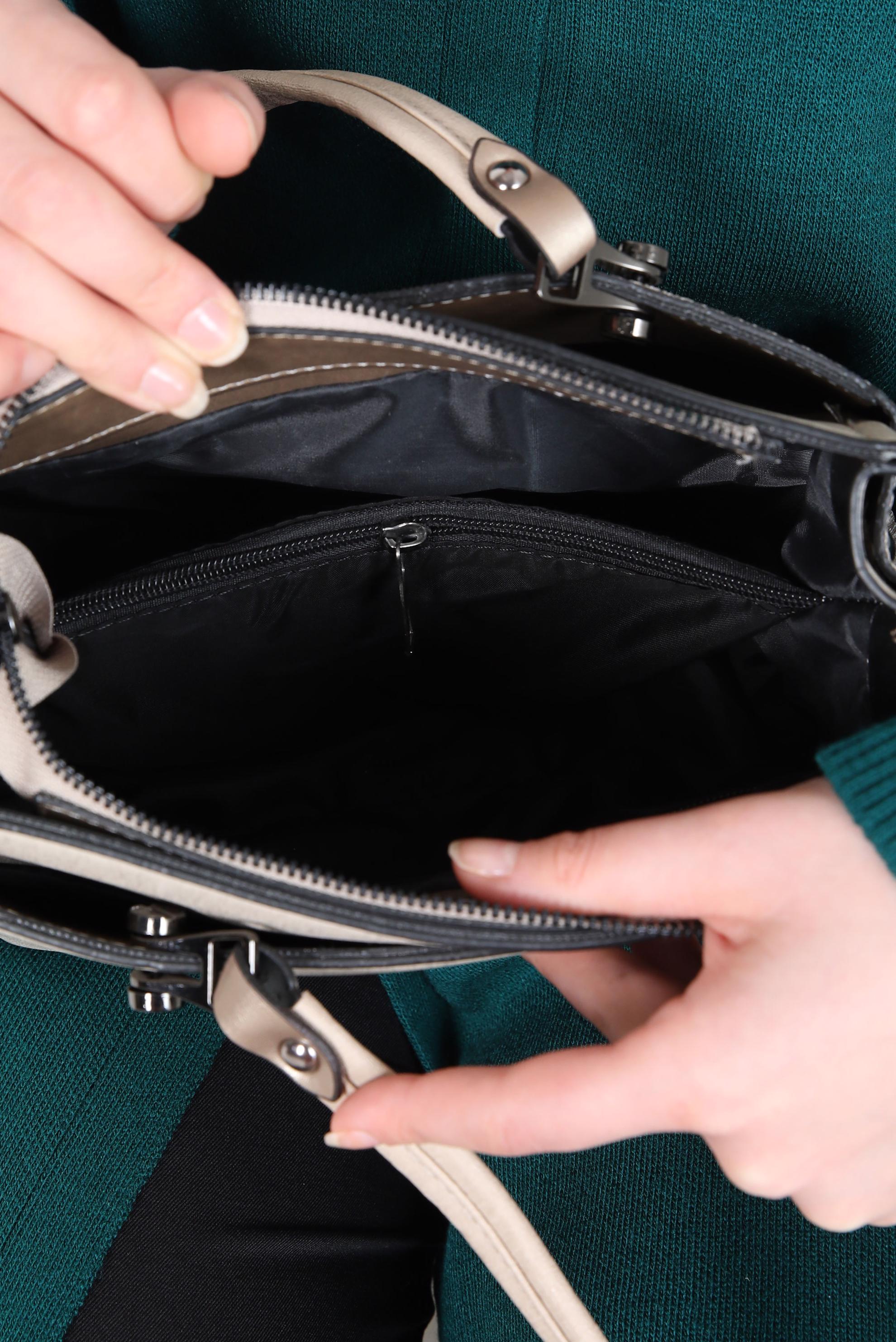 Tesettür giyim ALTIN ALVİNA ÇANTA 2041