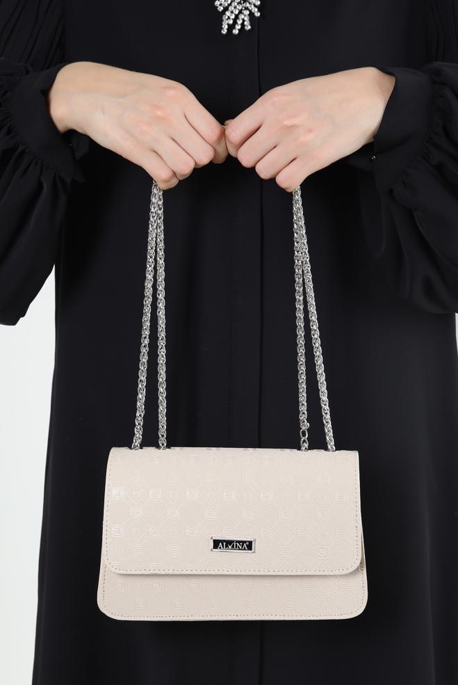 Vêtements hijab  SAC ALVINA AVEC ANSE CHAINE 3062 - ALVİNA
