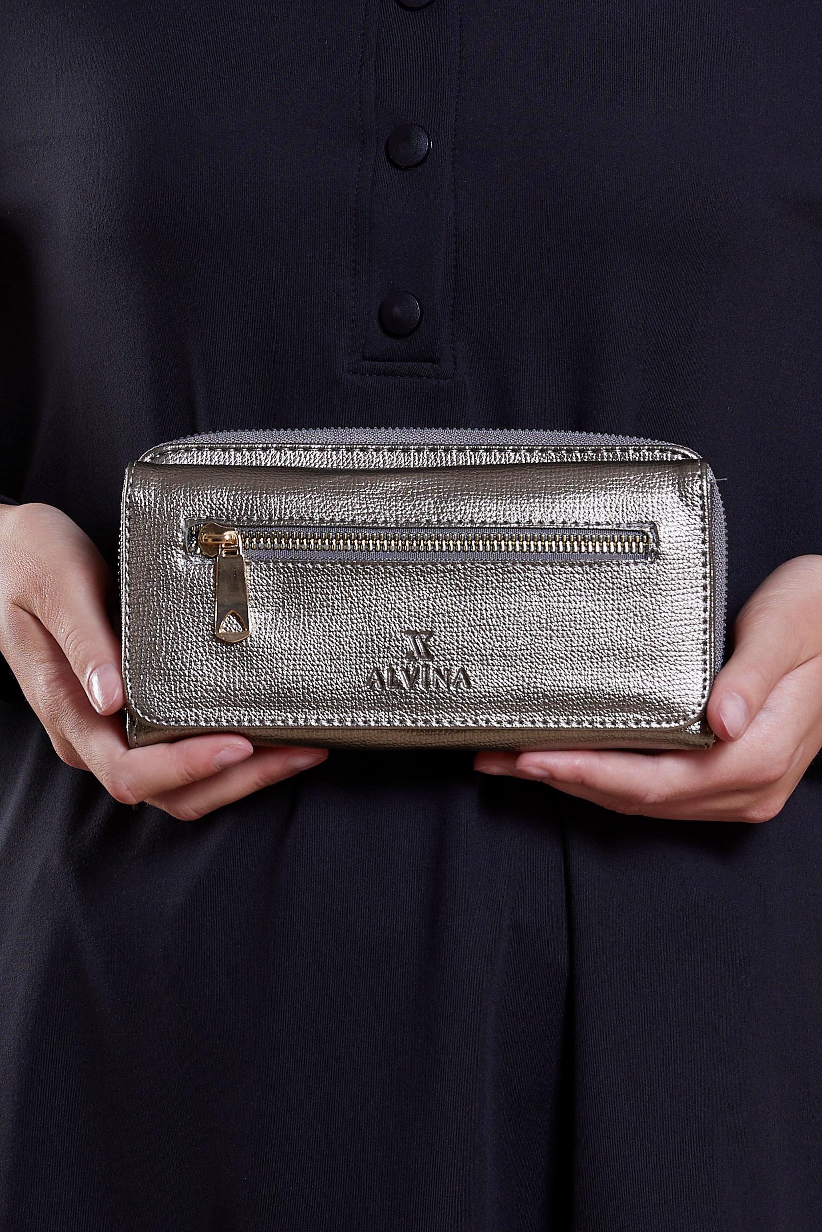 Tesettür giyim BEJ ALVİNA CÜZDAN 3612