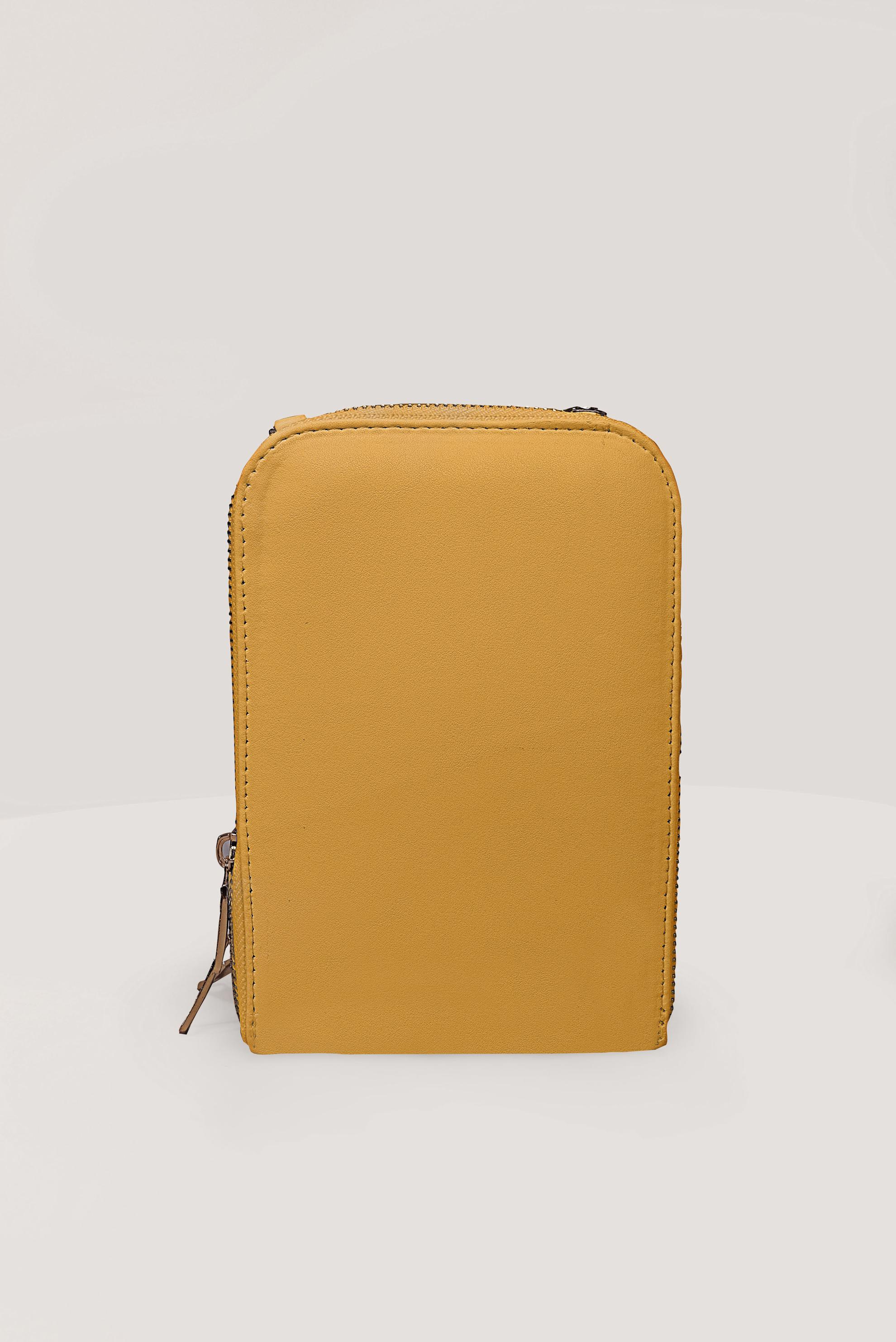 Tesettür giyim SARI ALVİNA ÇANTA 6025