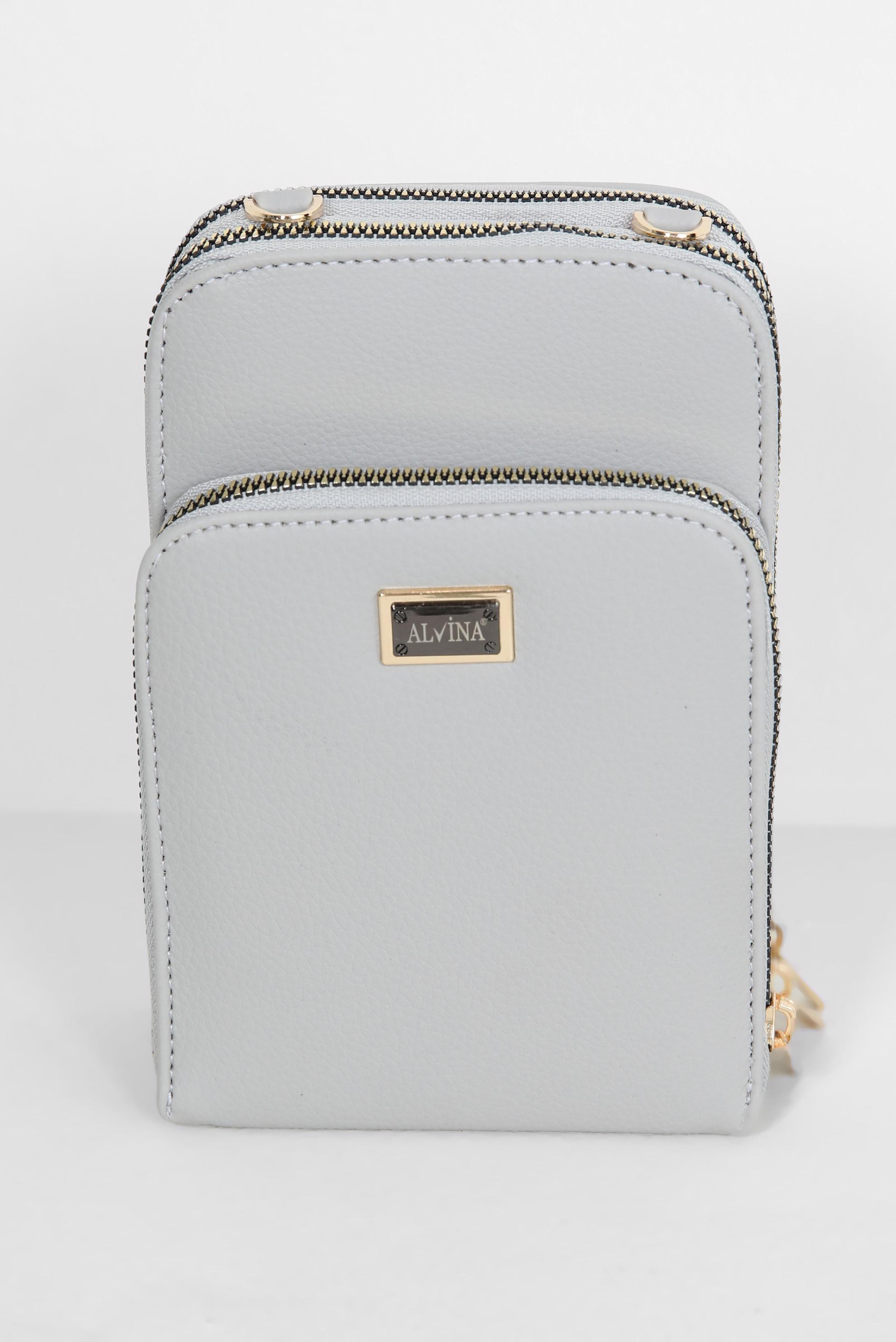 Tesettür giyim GRİ ALVİNA ÇANTA 6025