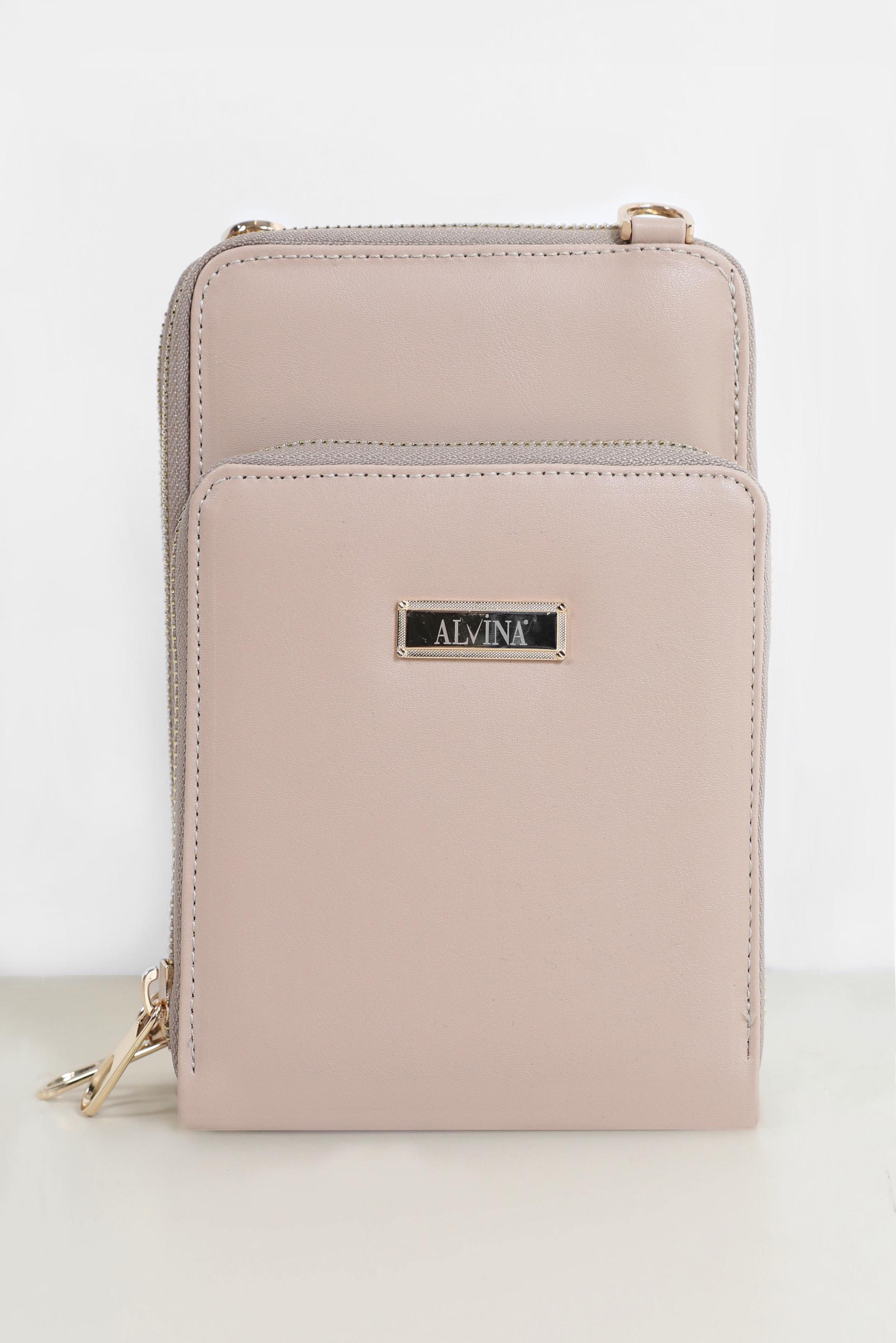 Tesettür giyim VİZON ALVİNA ÇANTA 6025