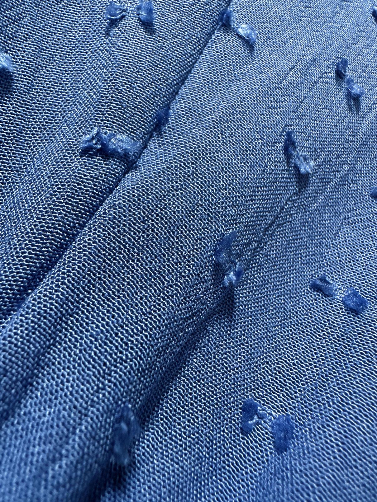 Tesettür giyim LACİVERT ROBALI BAĞLAMA DETAYLI ELBİSE 43744 