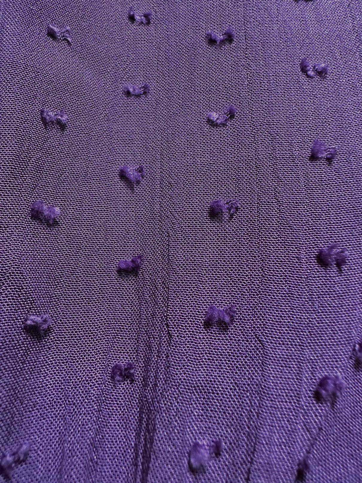 Tesettür giyim MOR ROBALI BAĞLAMA DETAYLI ELBİSE 43744 