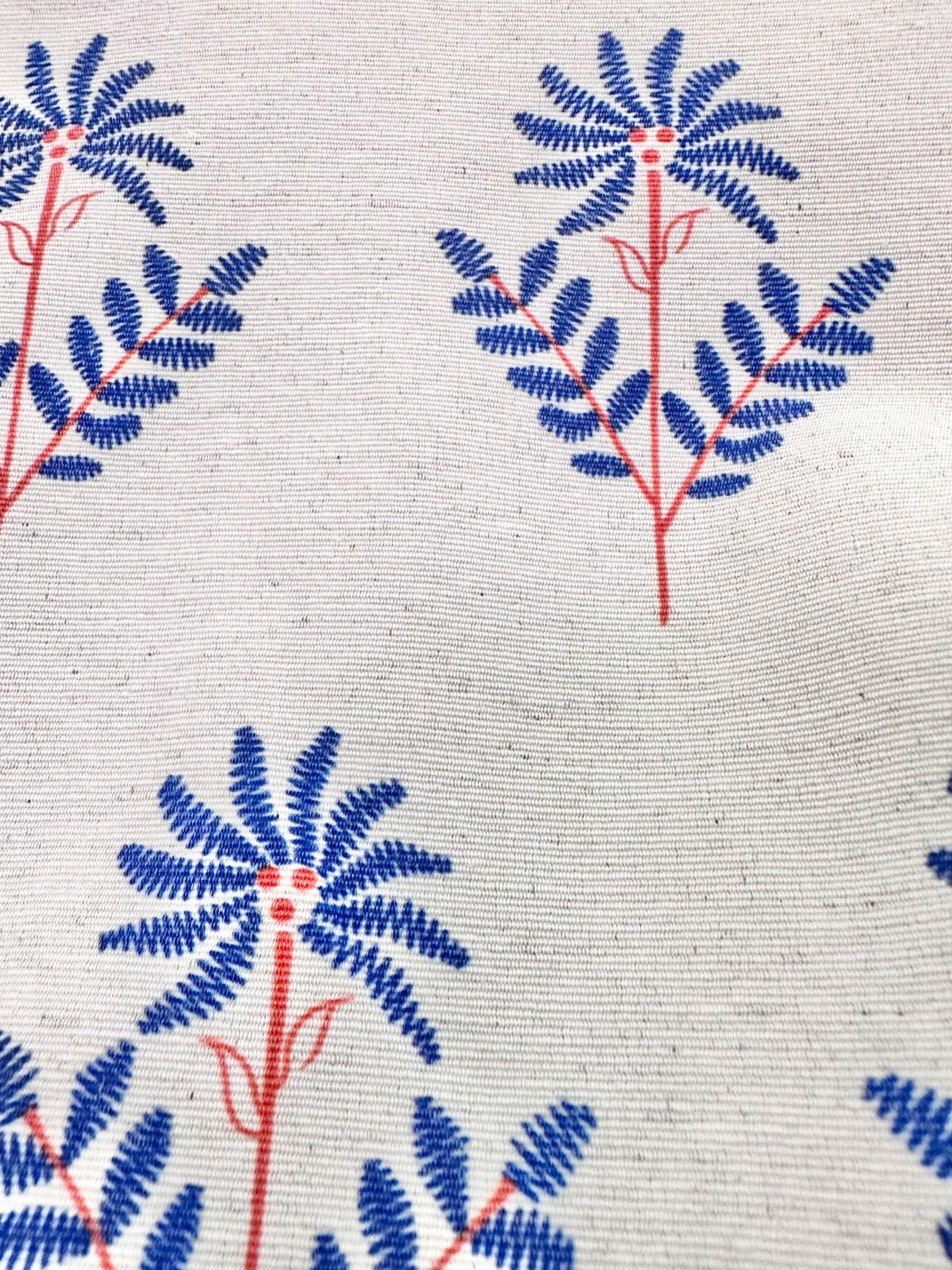 Tesettür giyim LACİVERT ÇİÇEK DESENLİ KEMERLİ ELBİSE 43768