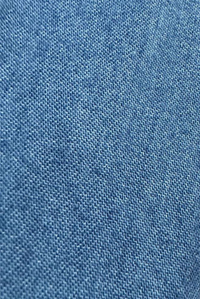 Hijab clothing NAVY BLUE BELTED DENIM DRESS WITH BUTTON DETAIL 43825 - ALVİNA