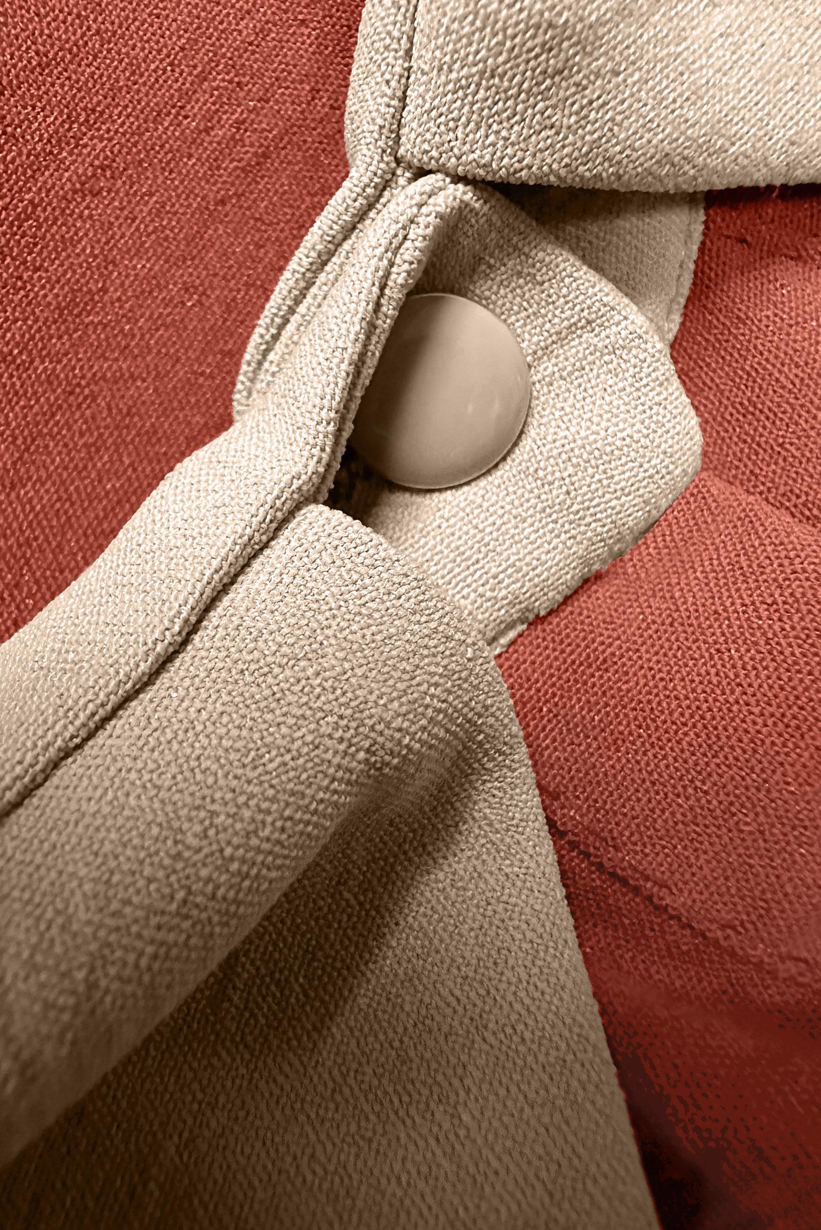 Tesettür giyim KAHVE YANI BAĞLAMA DETAYLI İKİ RENKLİ ELBİSE 43936