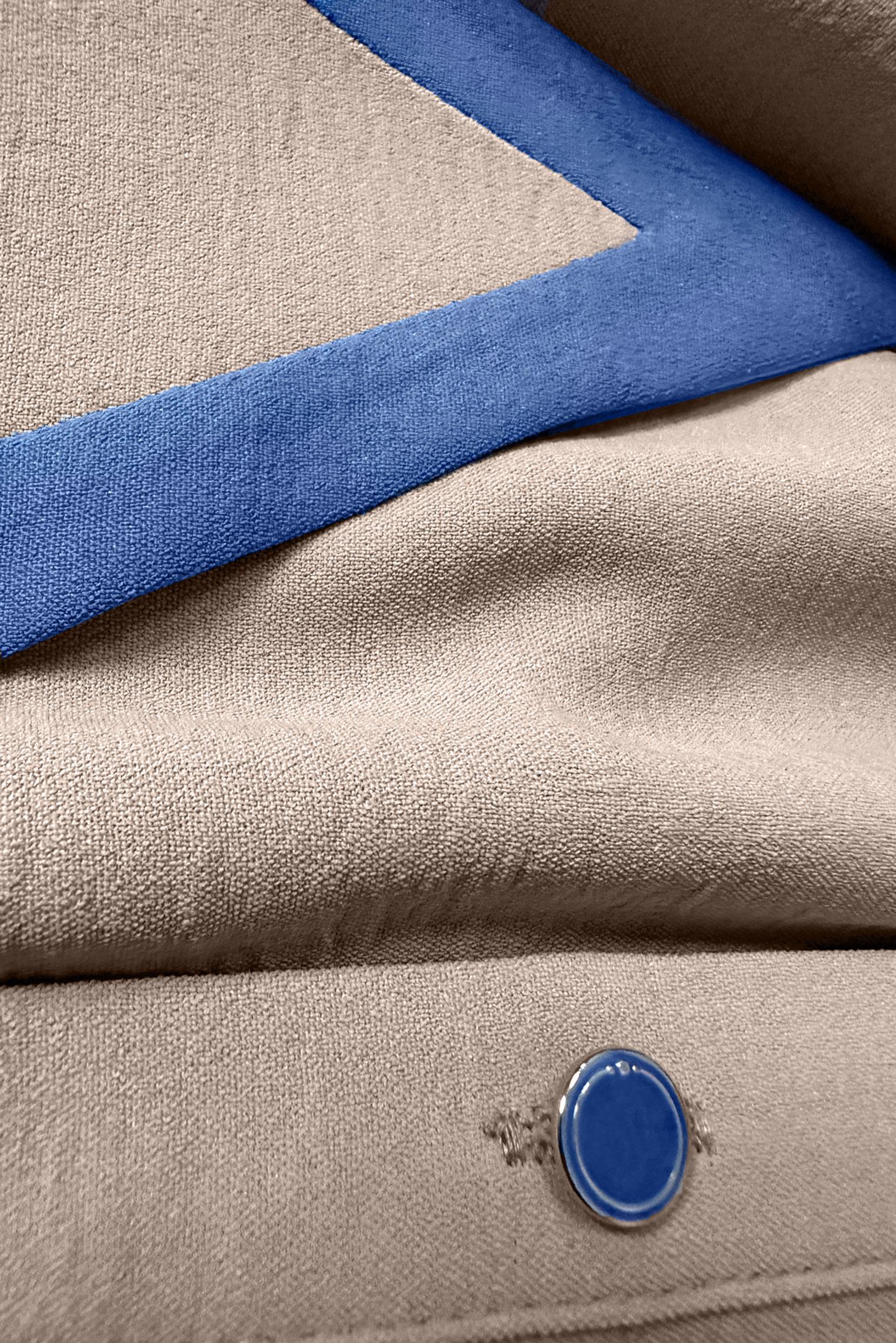 Tesettür giyim KUM YAKA DETAYLI DÜĞMELİ KEMERLİ ELBİSE 43937