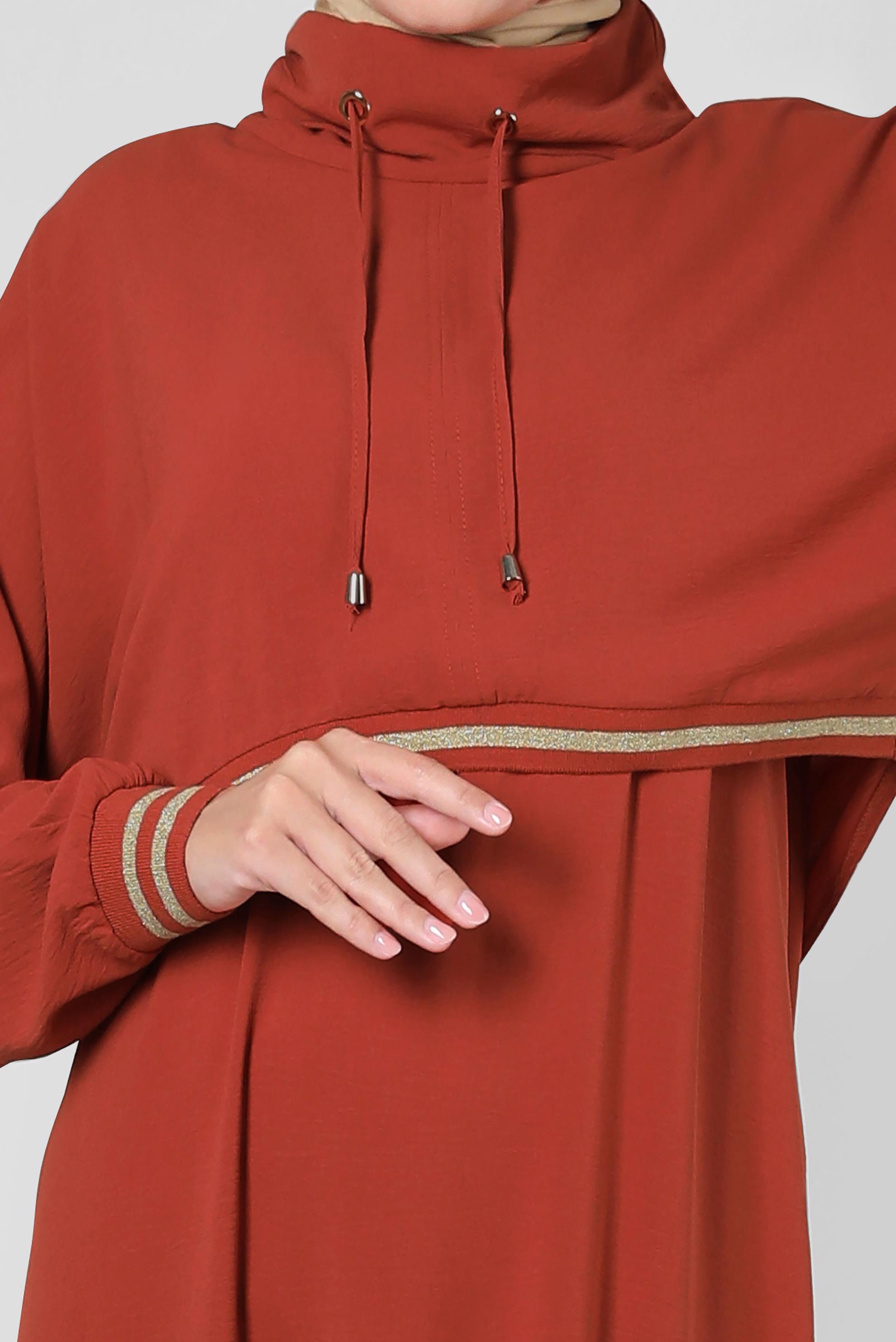 Hijab clothing ORANGE DRESS SUIT 43938