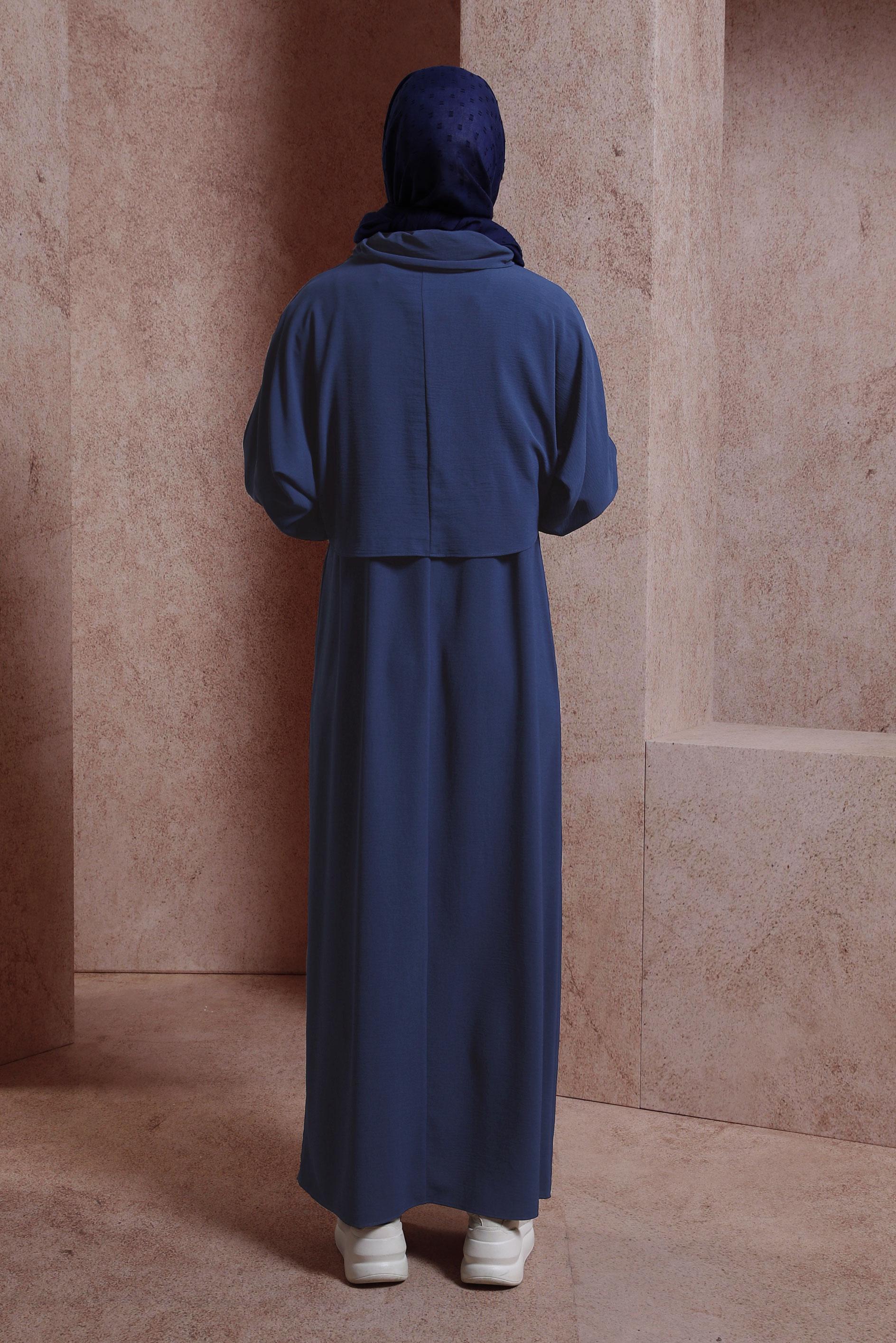 Hijab clothing NAVY BLUE DRESS SUIT 43938