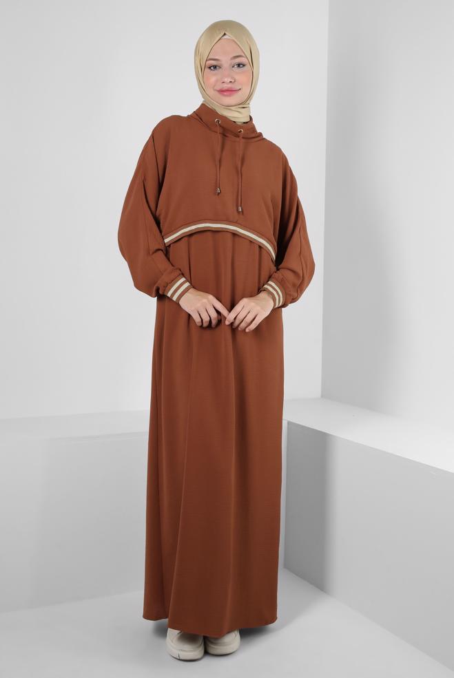 Hijab clothing TABA DRESS SUIT 43938 - ALVİNA