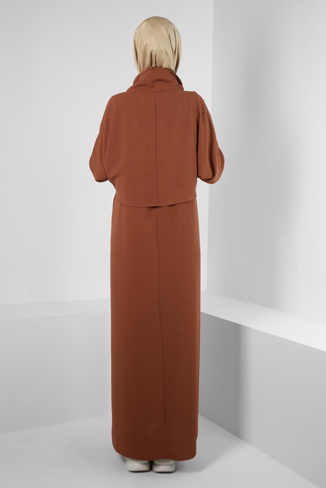 Hijab clothing TABA DRESS SUIT 43938 - ALVİNA