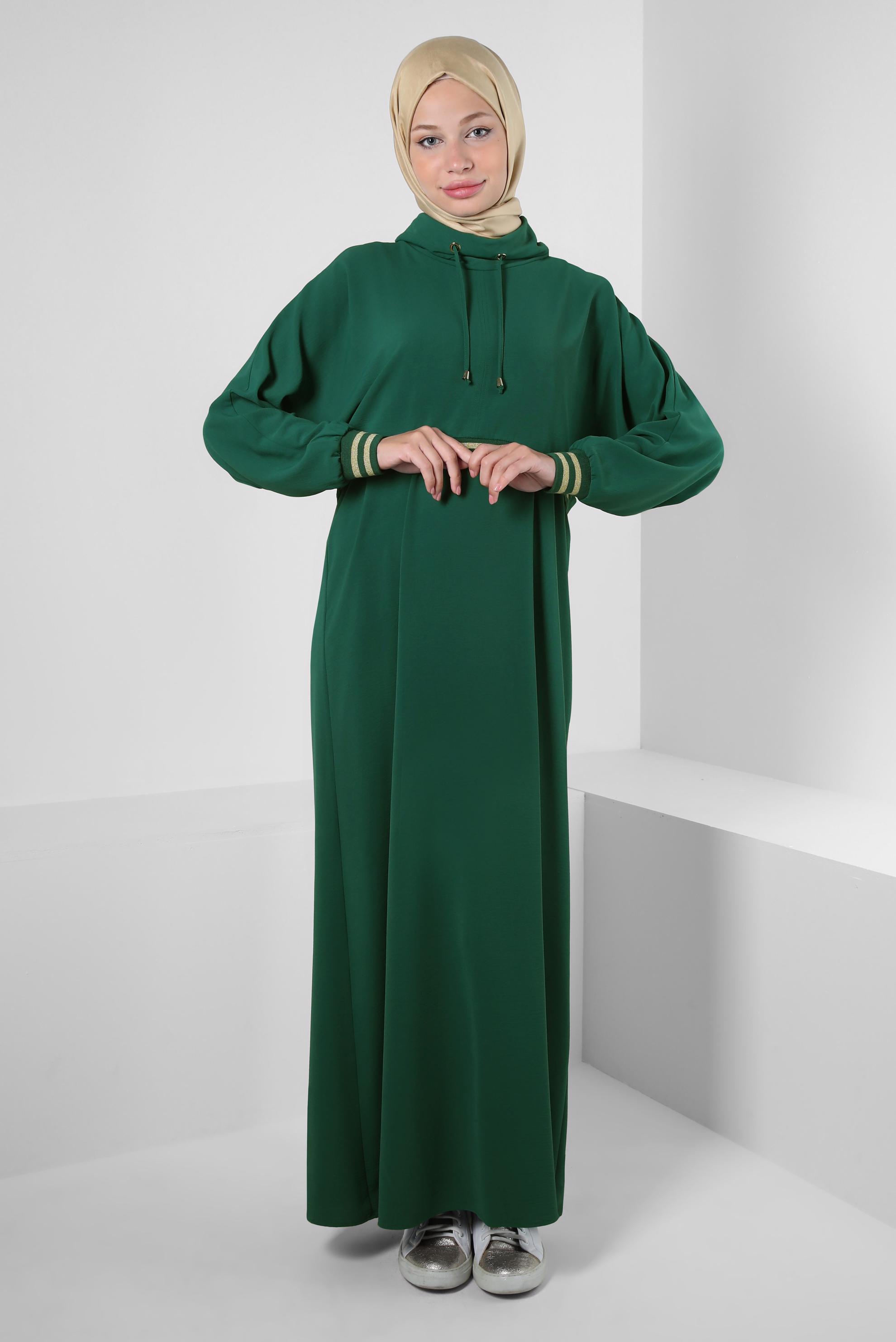 Hijab clothing GREEN DRESS SUIT 43938