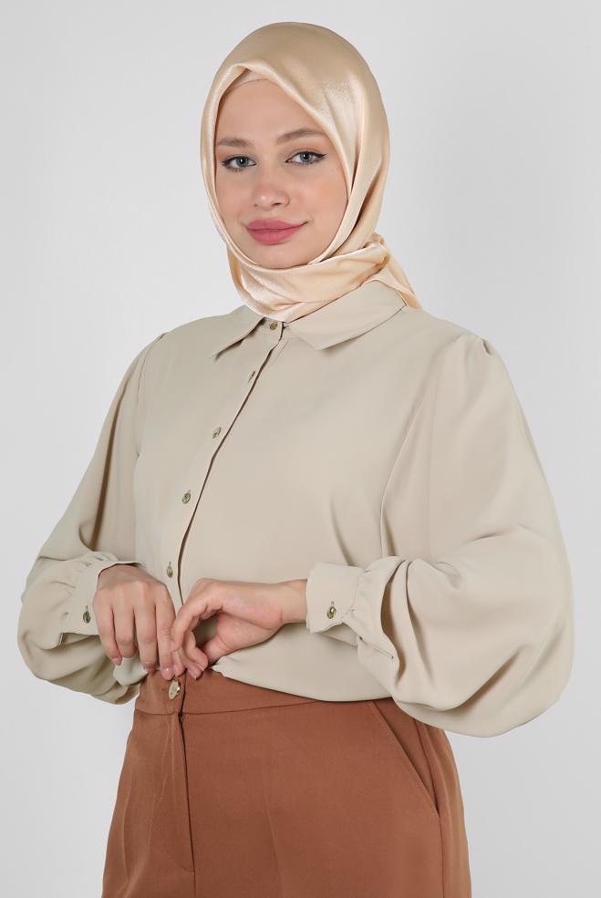 Tesettür giyim  ALVİNA JANJANLI EŞARP 8255 - ALVİNA