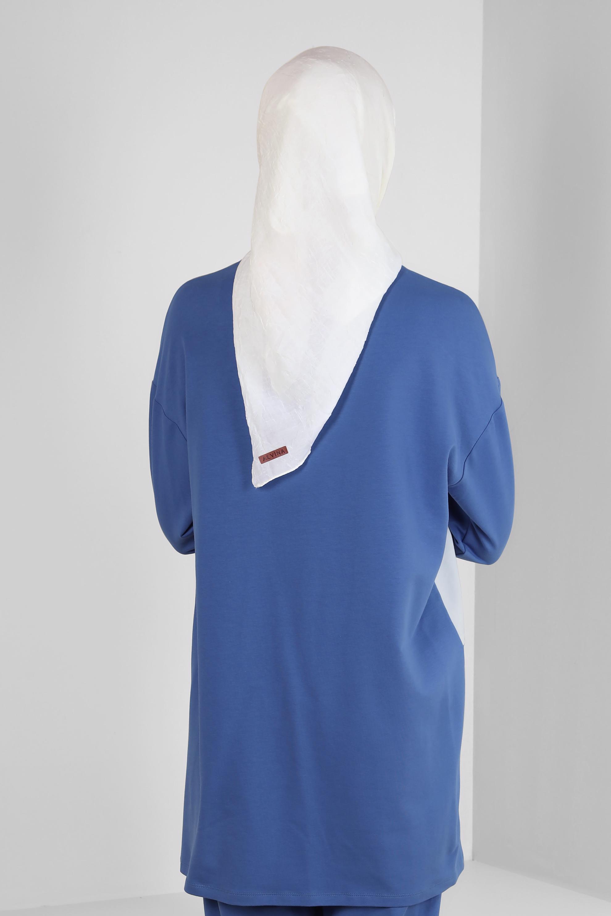 Tesettür giyim EKRU ALVİNA KRAŞ EŞARP 8233