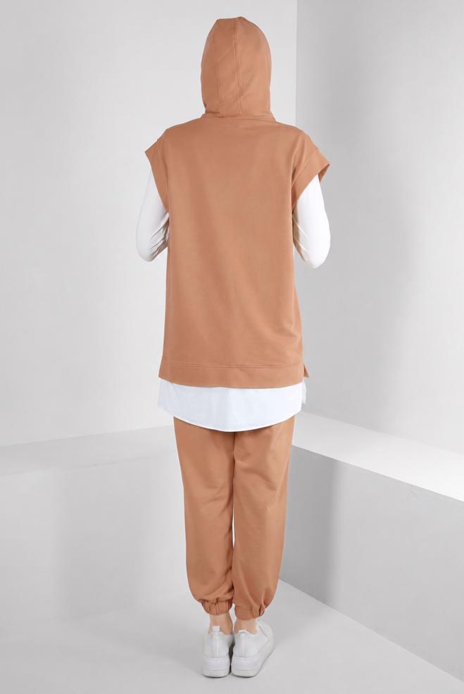 Tesettür giyim PEMBE 43552 ALEDA 2&prime;Lİ PANT.EŞOF.TK. 38/44 TEK40 - ALVİNA