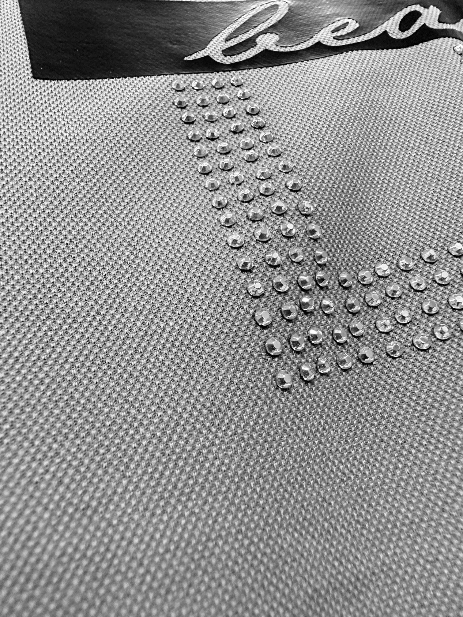 Vêtements hijab GRIS SURVÊTEMENT IMPRIMÉ ET BRODÉ DE GEMMES AVEC JUPE 43595