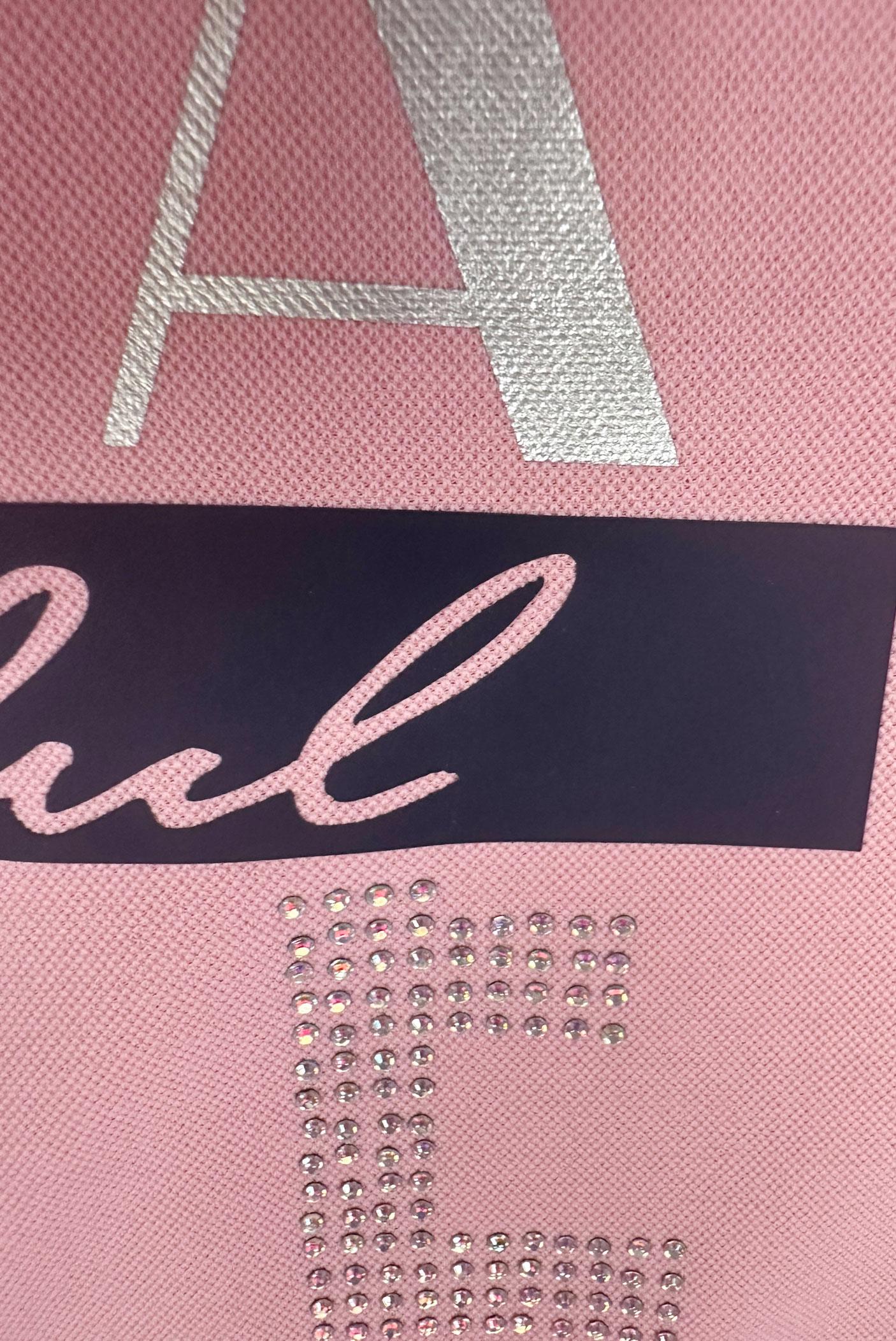 Vêtements hijab POUDRE SURVÊTEMENT IMPRIMÉ ET BRODÉ DE GEMMES AVEC JUPE 43595