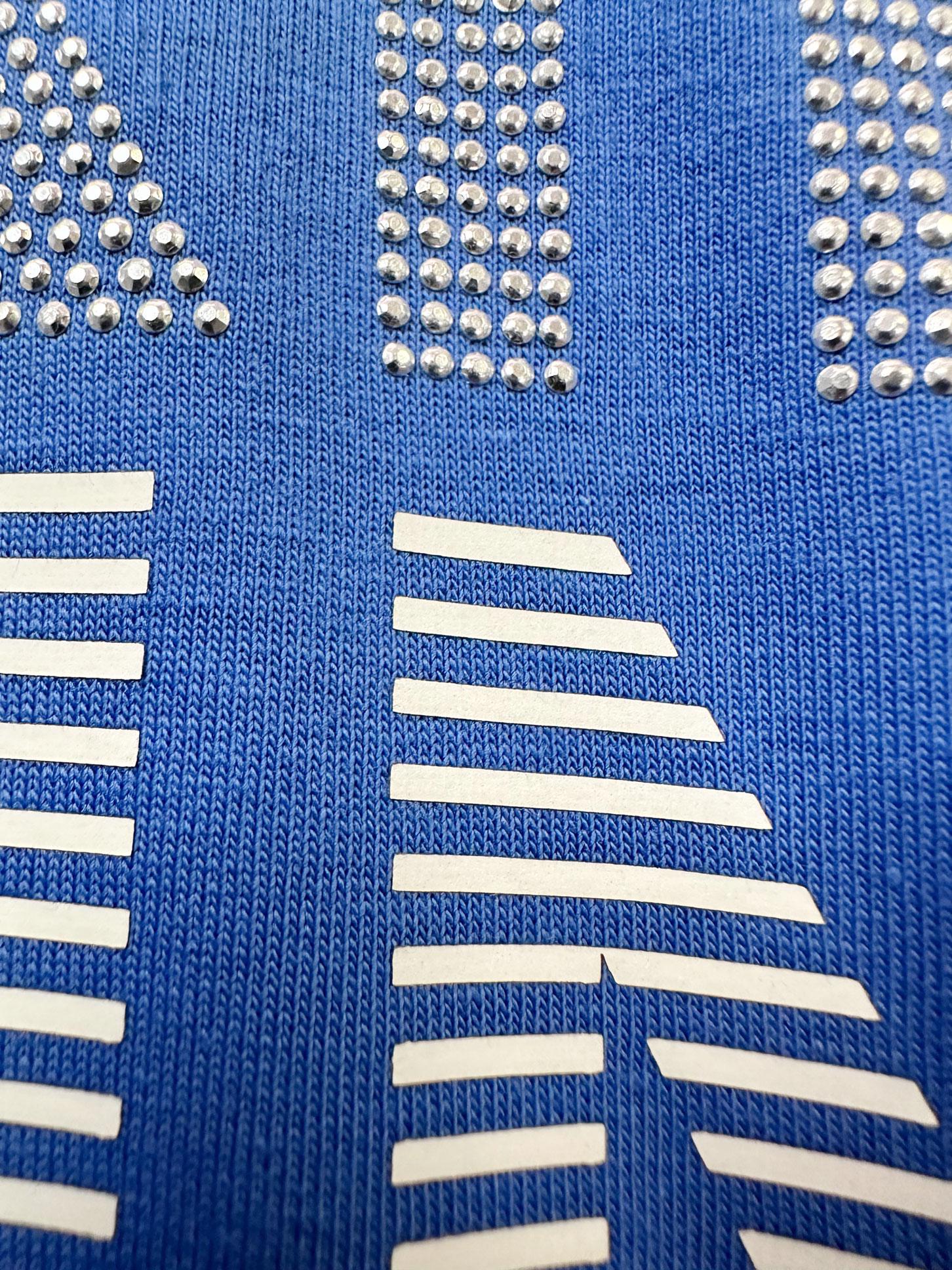 Vêtements hijab BLEU ROBE SURVÊTEMENT IMPRIMÉ 43663