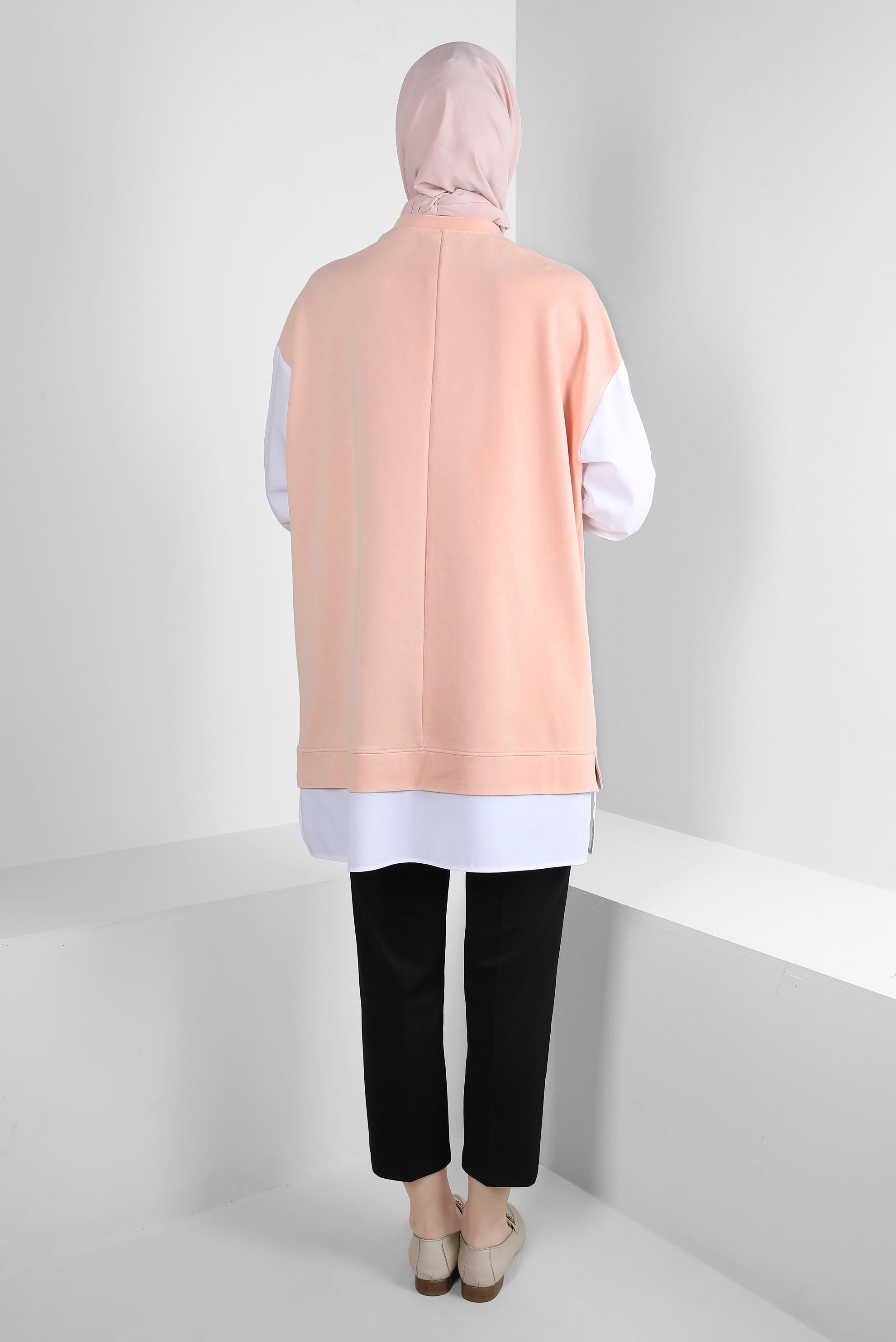 Hijab clothing POWDER PRINTED TRACKSUIT TUNIC 43664