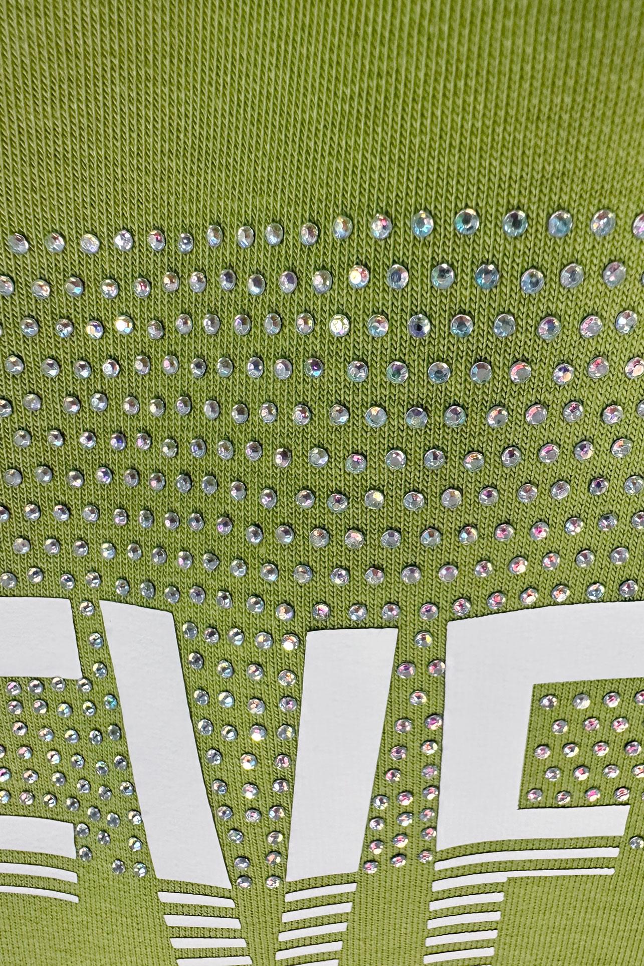 Vêtements hijab VERT TUNIQUE DE SURVÊTEMENT IMPRIMÉ 43664