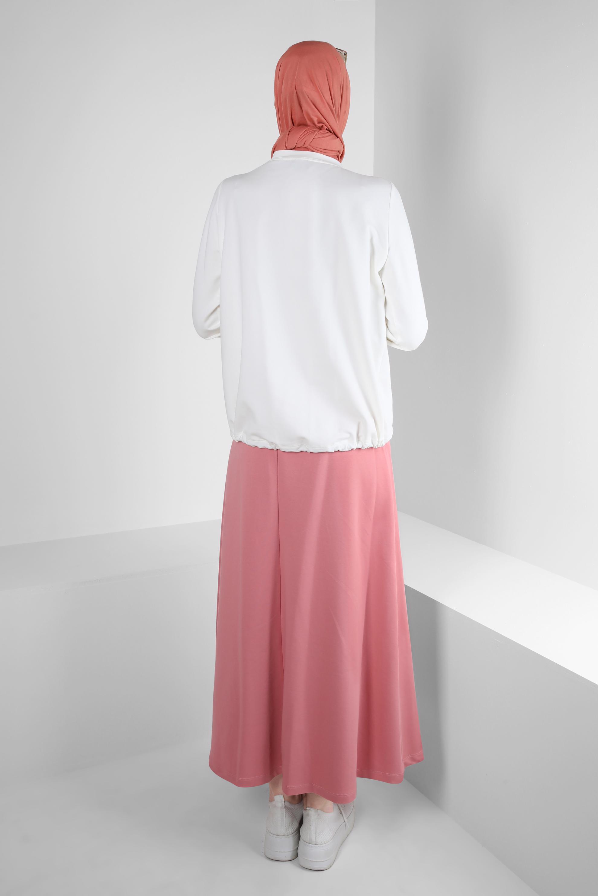 Vêtements hijab ROSE SURVÊTEMENT IMPRIMÉ AVEC JUPE 43692