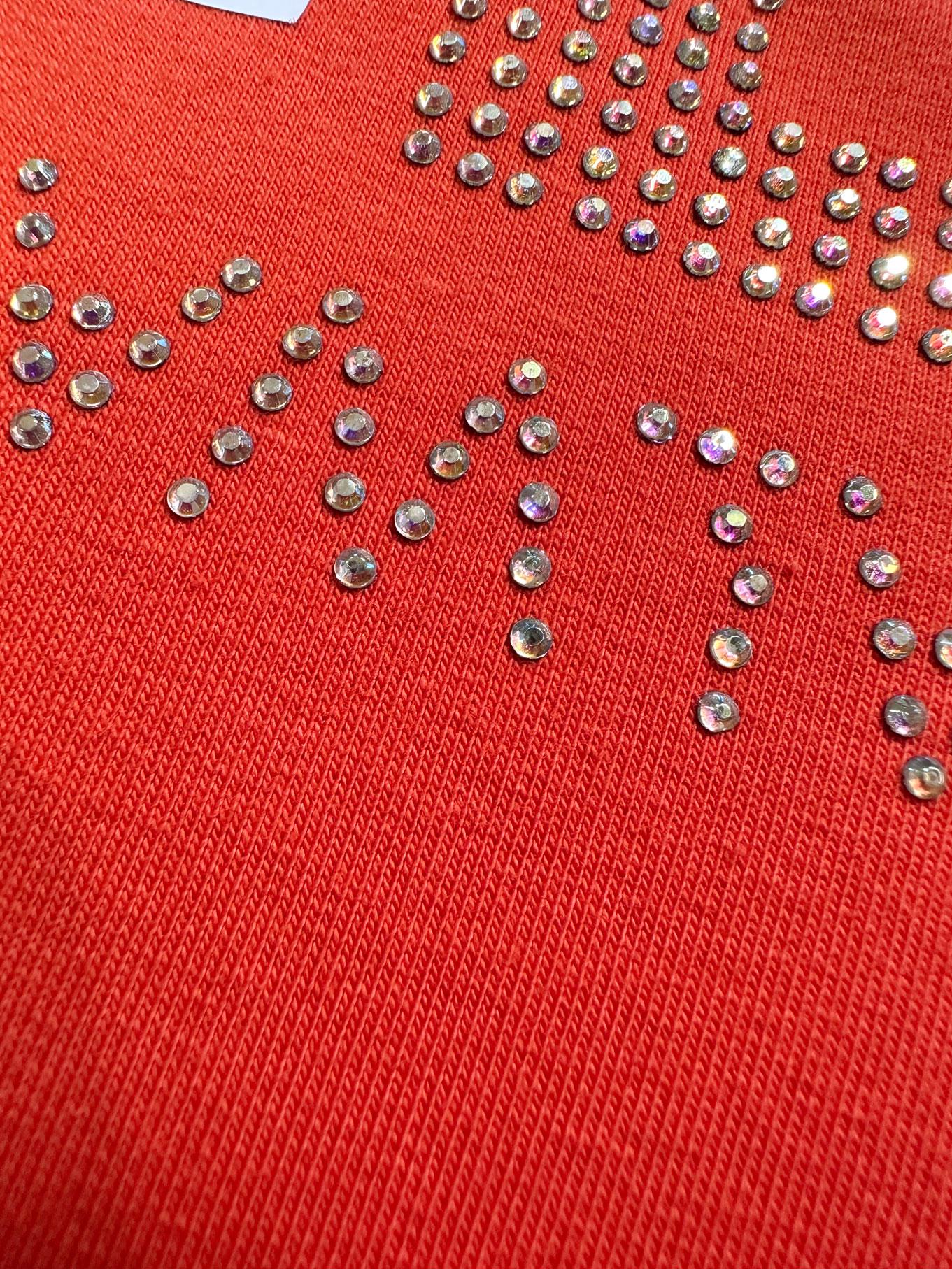 Vêtements hijab ROUGE ROBE SURVÊTEMENT IMPRIMÉ À NOUER 43693