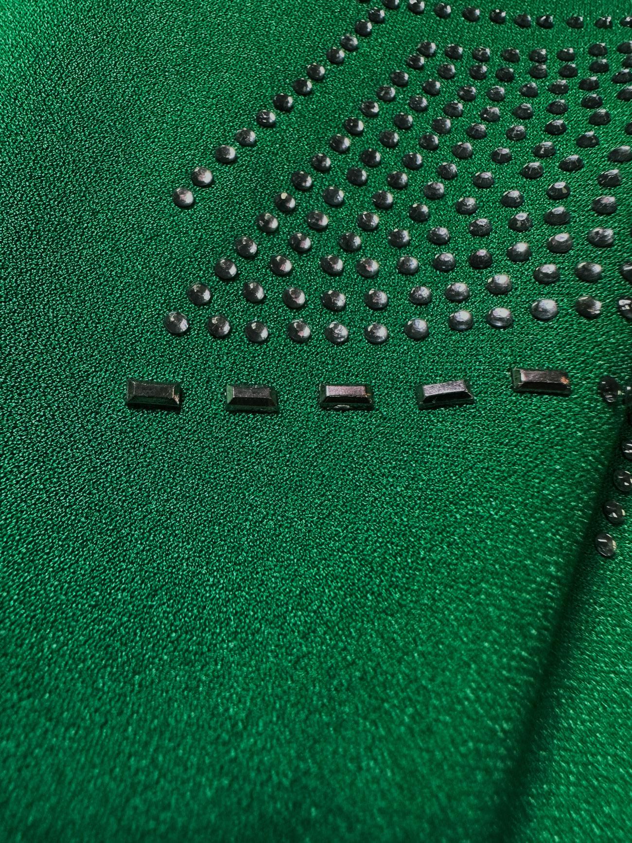 Vêtements hijab VERT JUPE SURVÊTEMENT BRODÉ GEM 43696