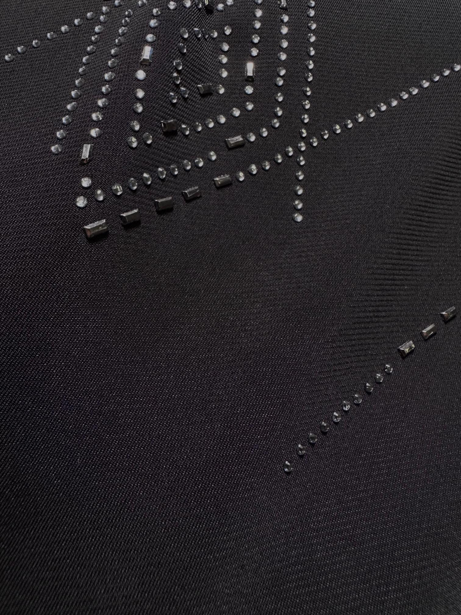 Tesettür giyim SİYAH TAŞ BASKI DETAYLI PANTOLONLU EŞOFMAN TAKIM 43726